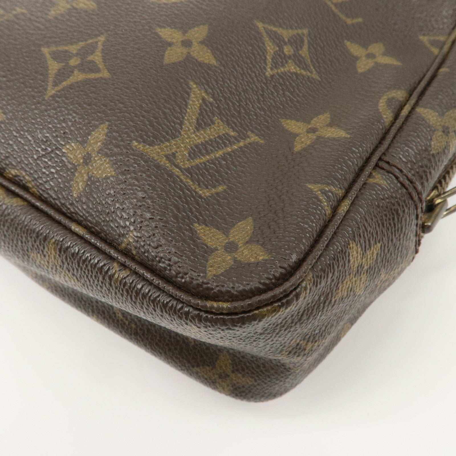 Louis Vuitton Monogram Trousse Toilette 23 Pouch Brown M47524