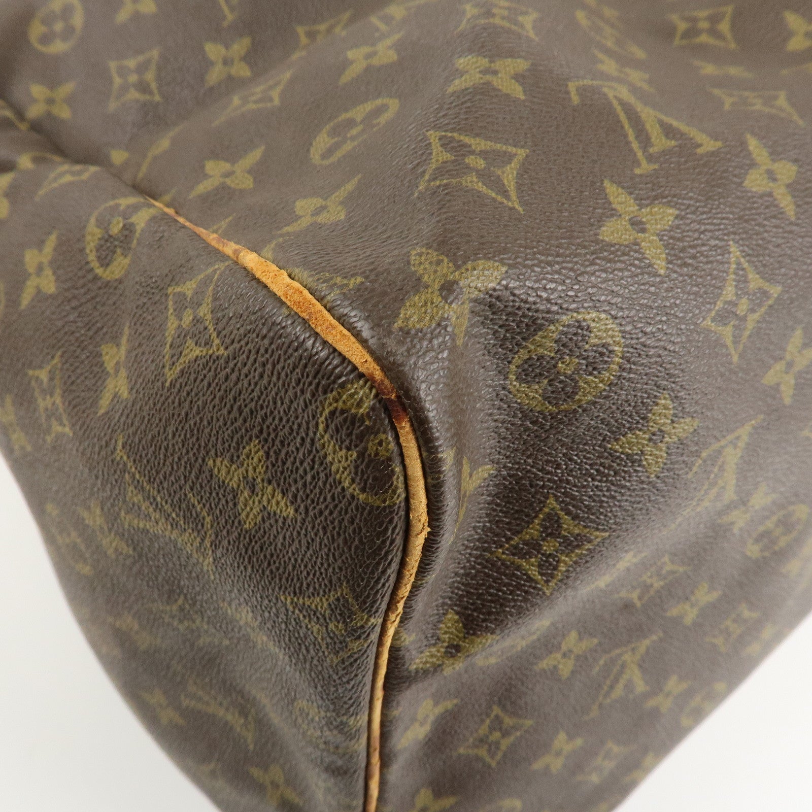Louis Vuitton Monogram Keep All 60 Boston Bag Brown M41422 Used