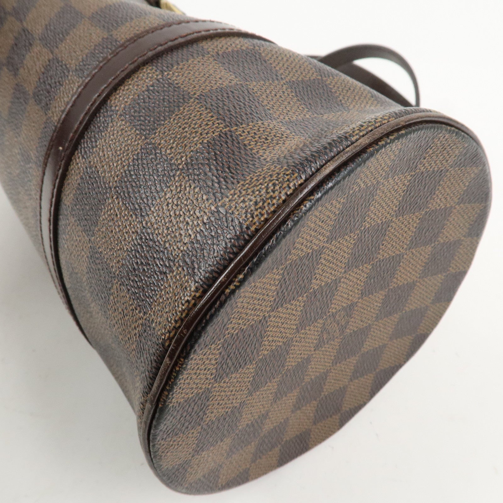 Louis Vuitton Damier Ebene Papillon 30 Hand Bag Brown N51303