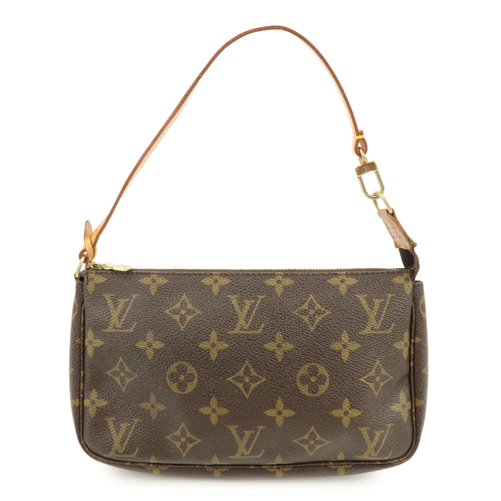 Louis Vuitton Monogram Pochette Accessoires Pouch Hand Bag M51980