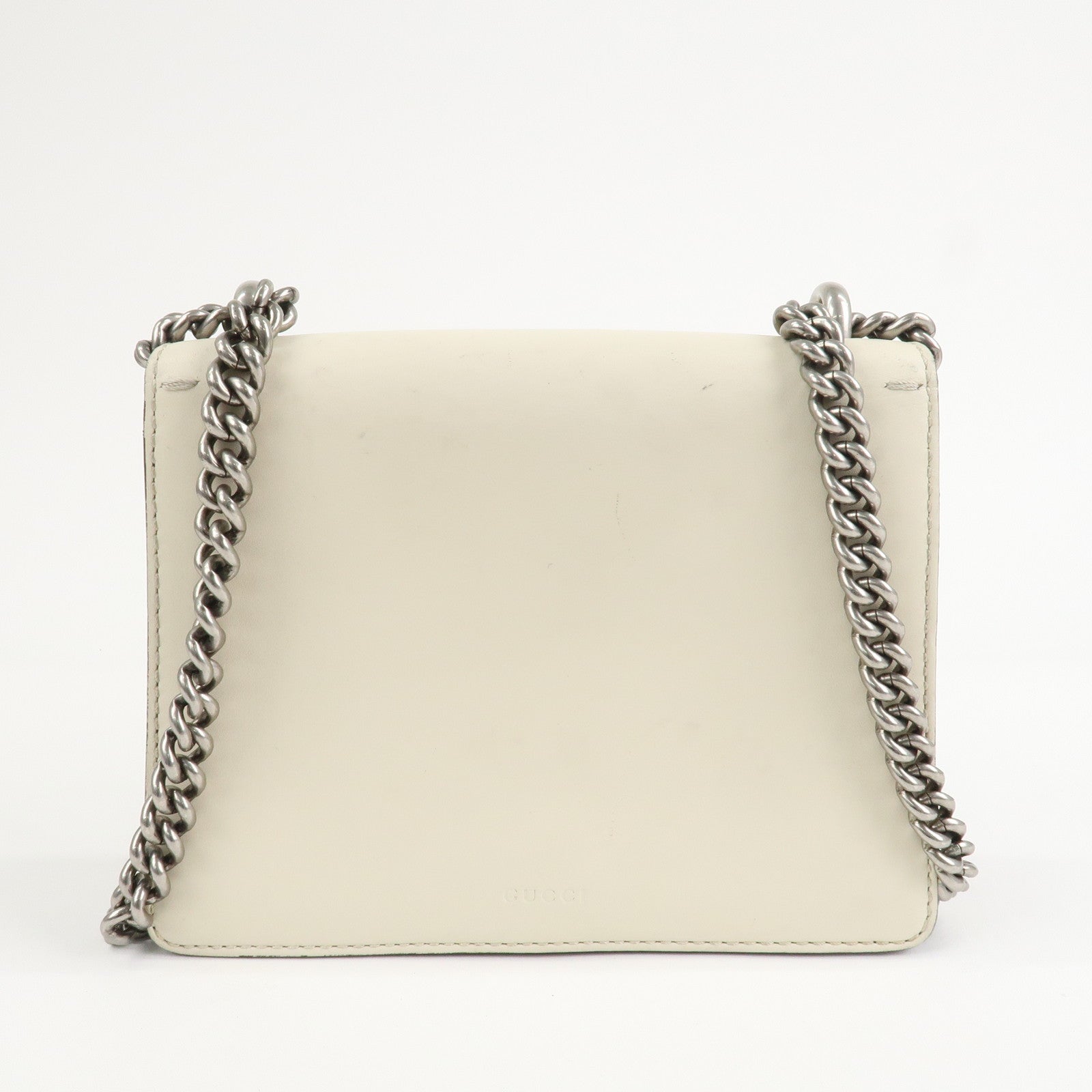 GUCCI Dionysus GG Supreme Small Shoulder Bag Beige Red 421970