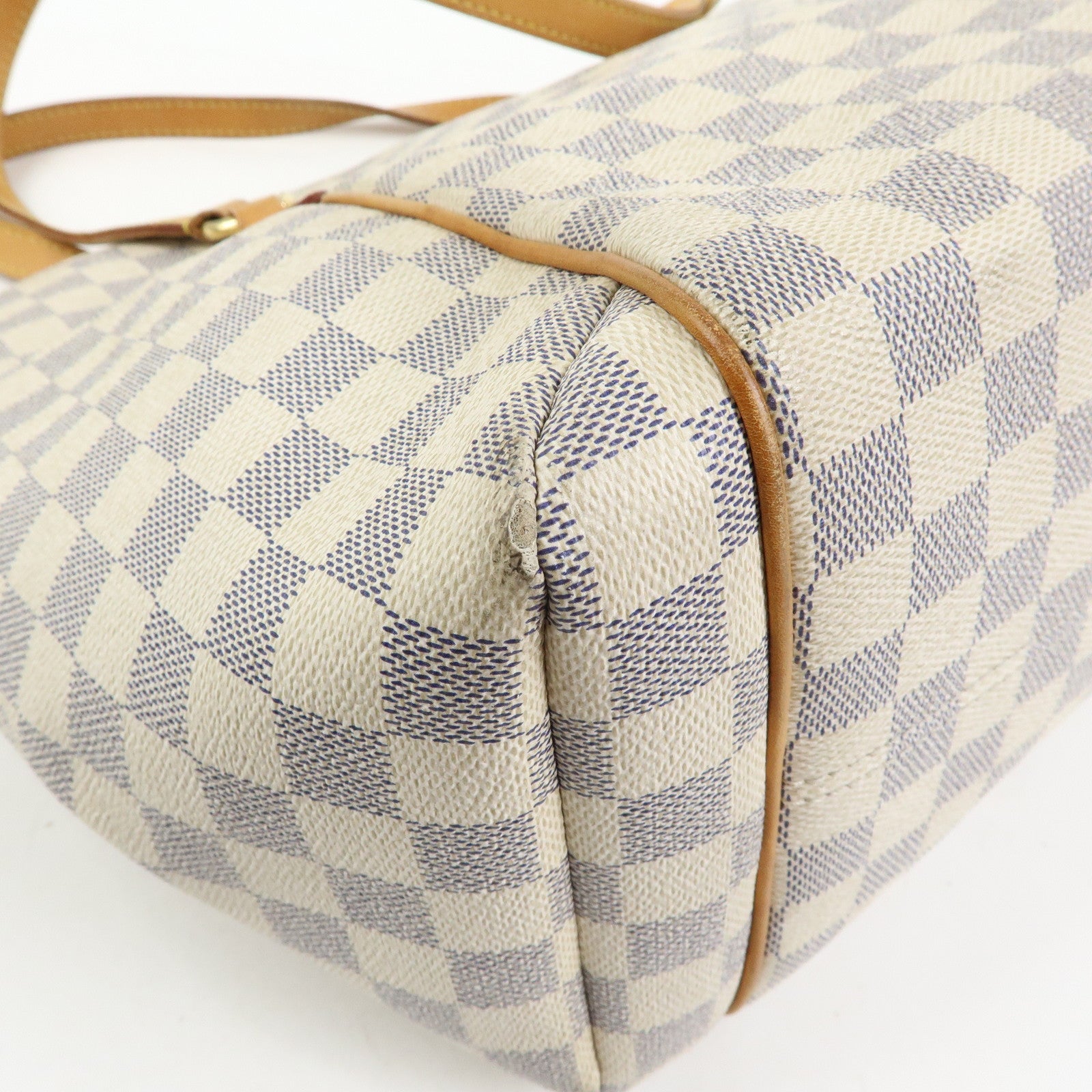 Louis Vuitton Damier Azur Totally MM Tote Bag Shoulder Bag N51262