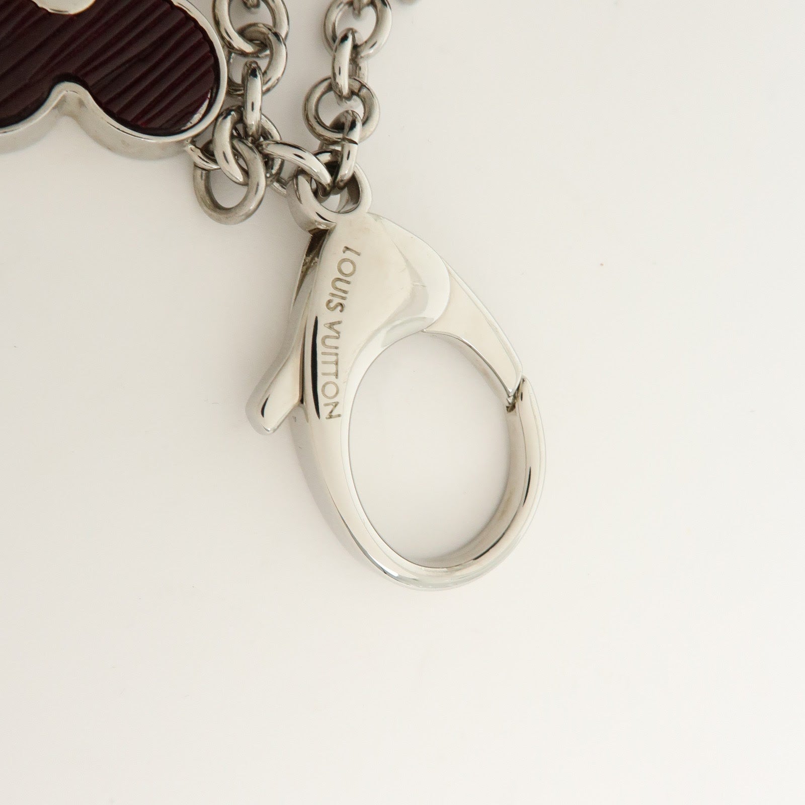 Louis Vuitton Bijou Sac Fleur Metal Bag Charm Key Holder M66368