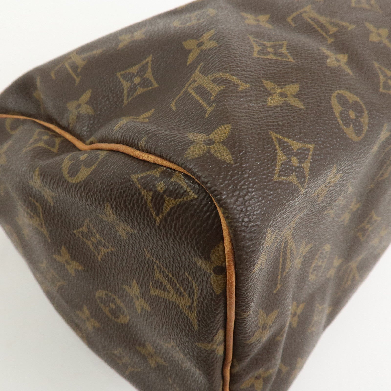 Louis Vuitton Monogram Speedy 30 Boston Bag Hand Bag Brown M41526