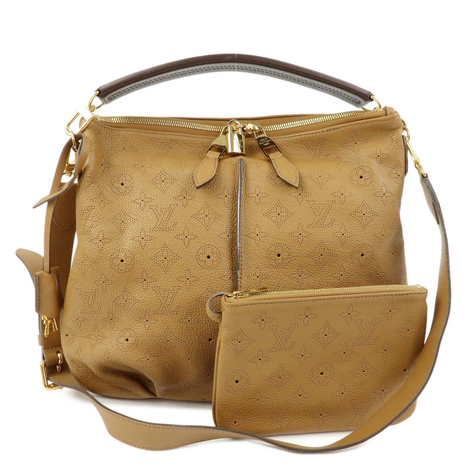 Louis Vuitton Monogram Mahina Selene PM 2Way Shoulder Bag M94212