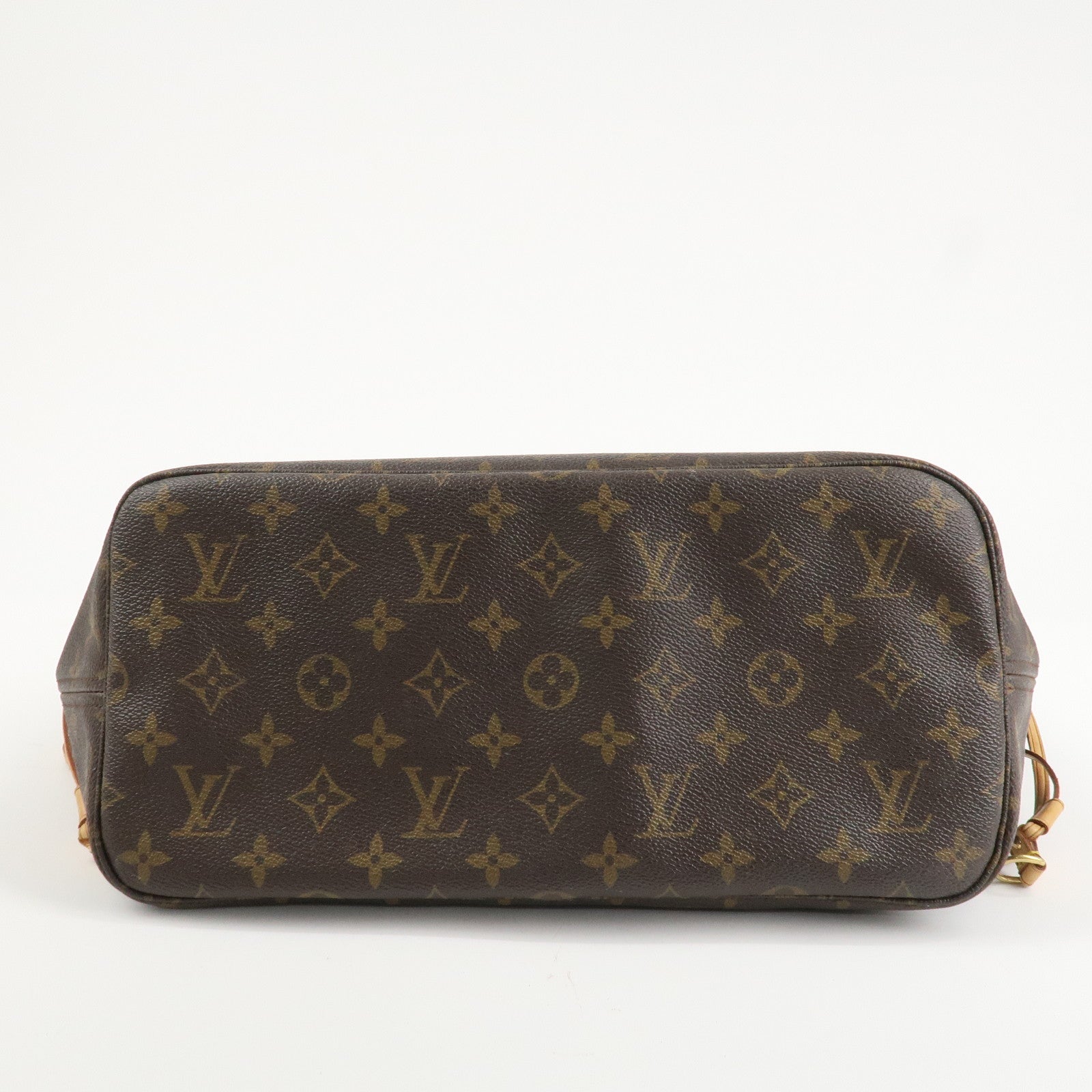 Louis Vuitton Monogram Neverfull MM Tote Bag Brown M40156 Used