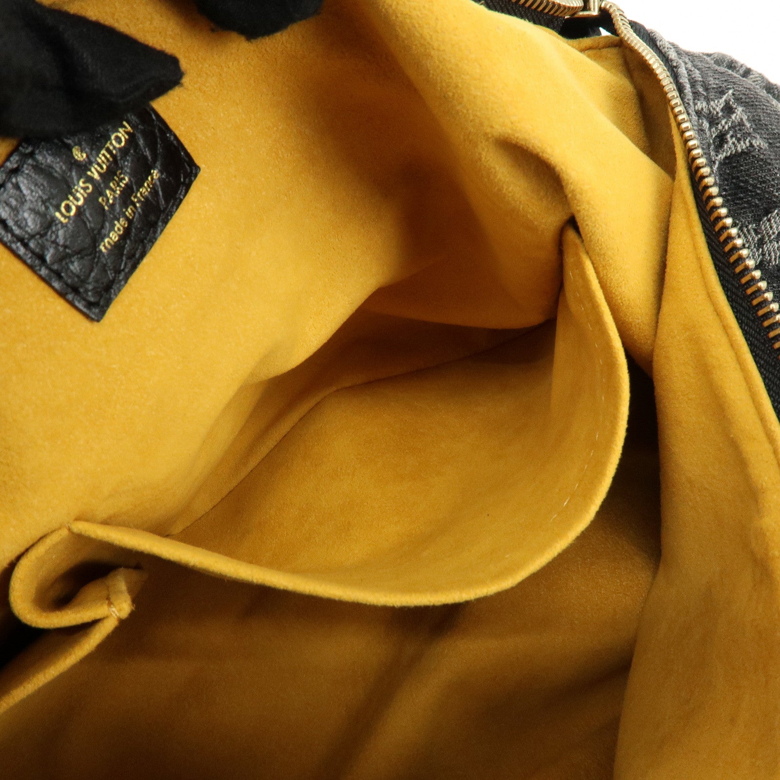 Louis Vuitton Monogram Denim Slightly Shoulder Bag Noir M95835