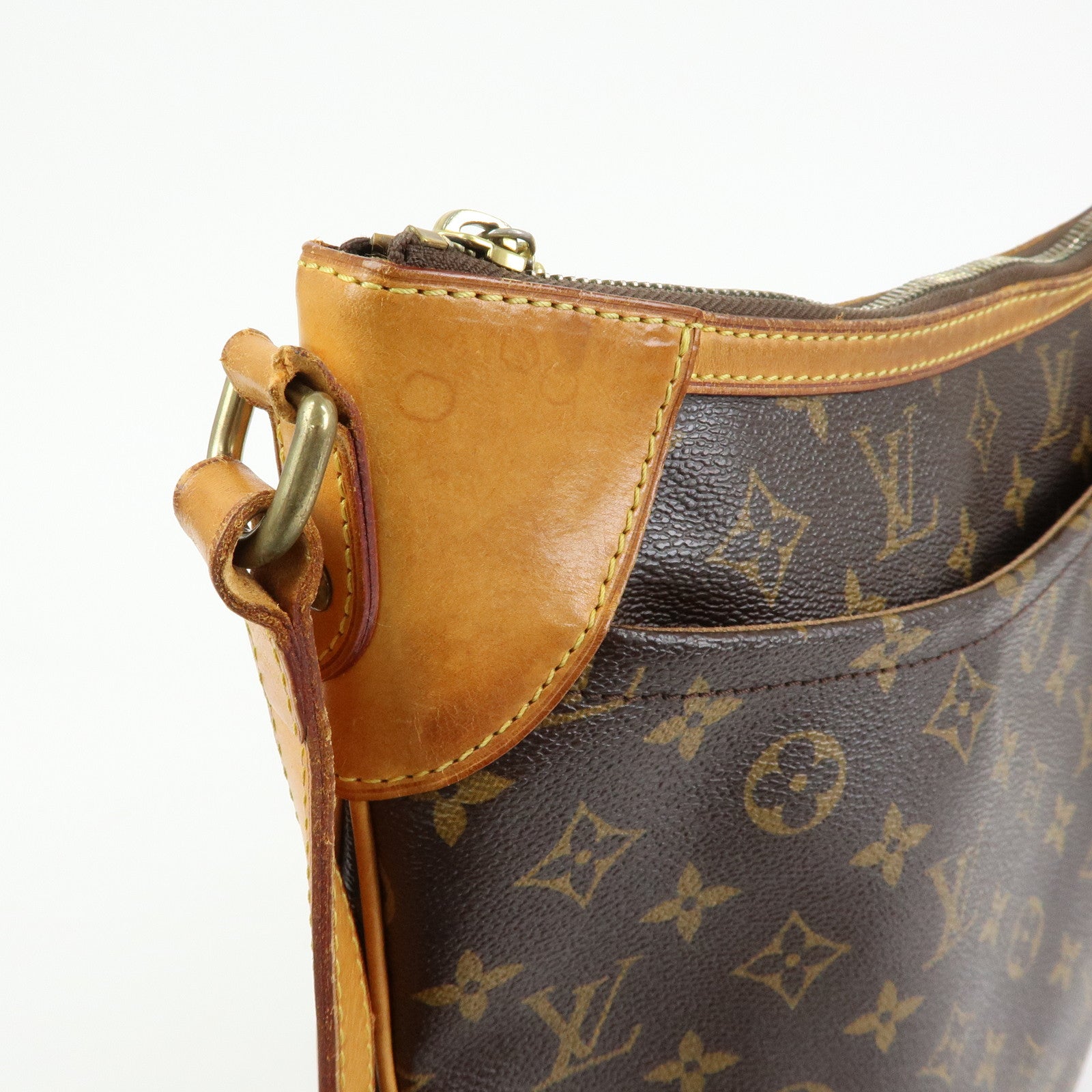 Louis Vuitton Monogram Odeon PM Shoulder Bag Brown M56390