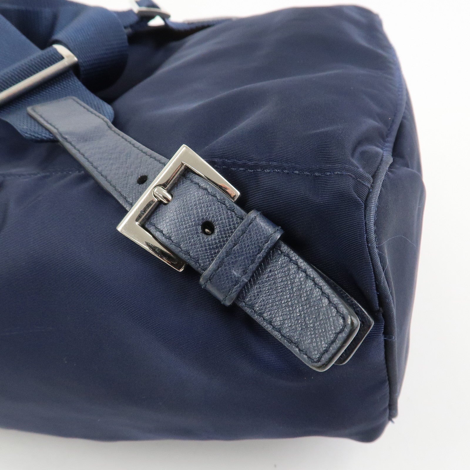 PRADA - Nylon   Saffiano Leather Navy BZ0032