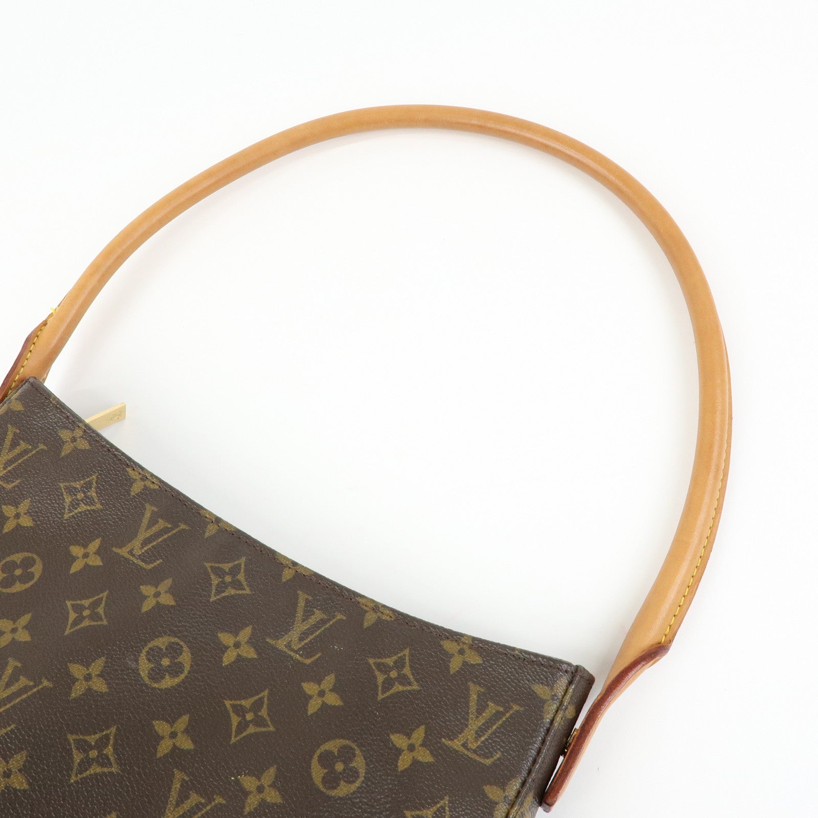 Louis Vuitton Monogram Looping GM Shoulder Bag Brown M51145