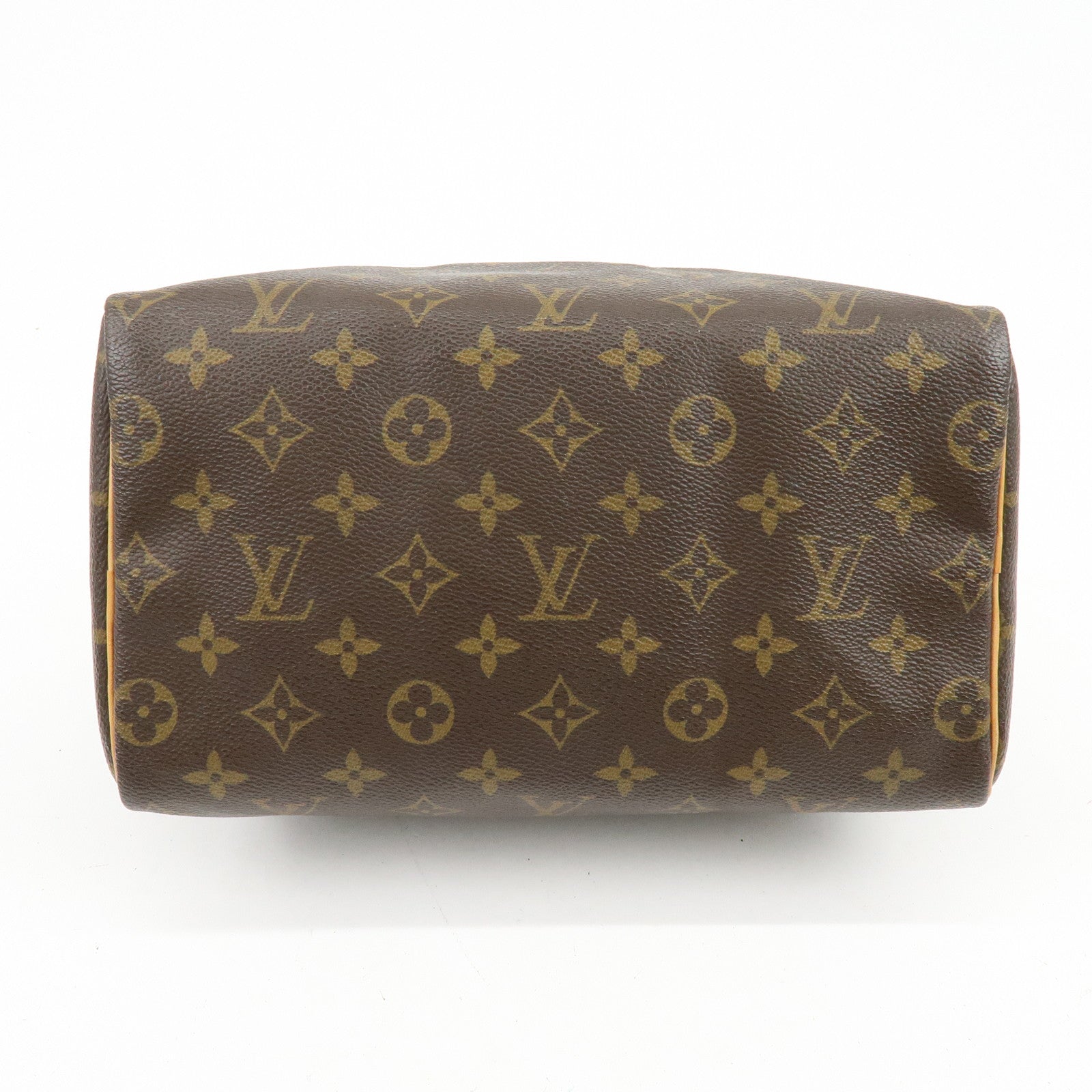 Louis Vuitton Monogram Speedy 25 Boston Bag Hand Bag Brown M41528