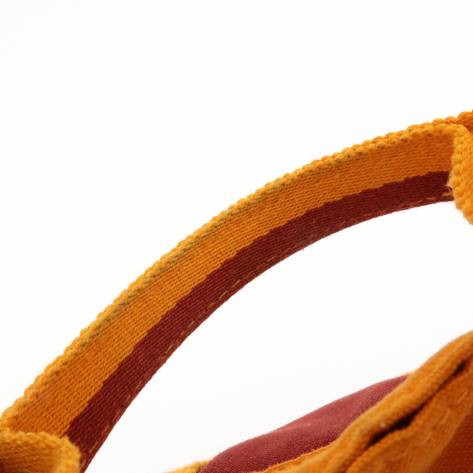 HERMES Fourre Tout PM Tote Bag FRENCH FESTIVAL OF HAWAII Red Brown