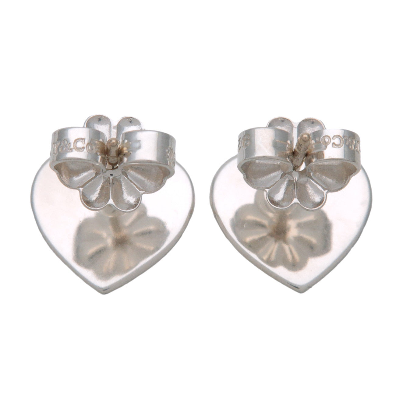 Tiffany & Co Return to Tiffany Mini Heart Tag Stud Earrings SV925