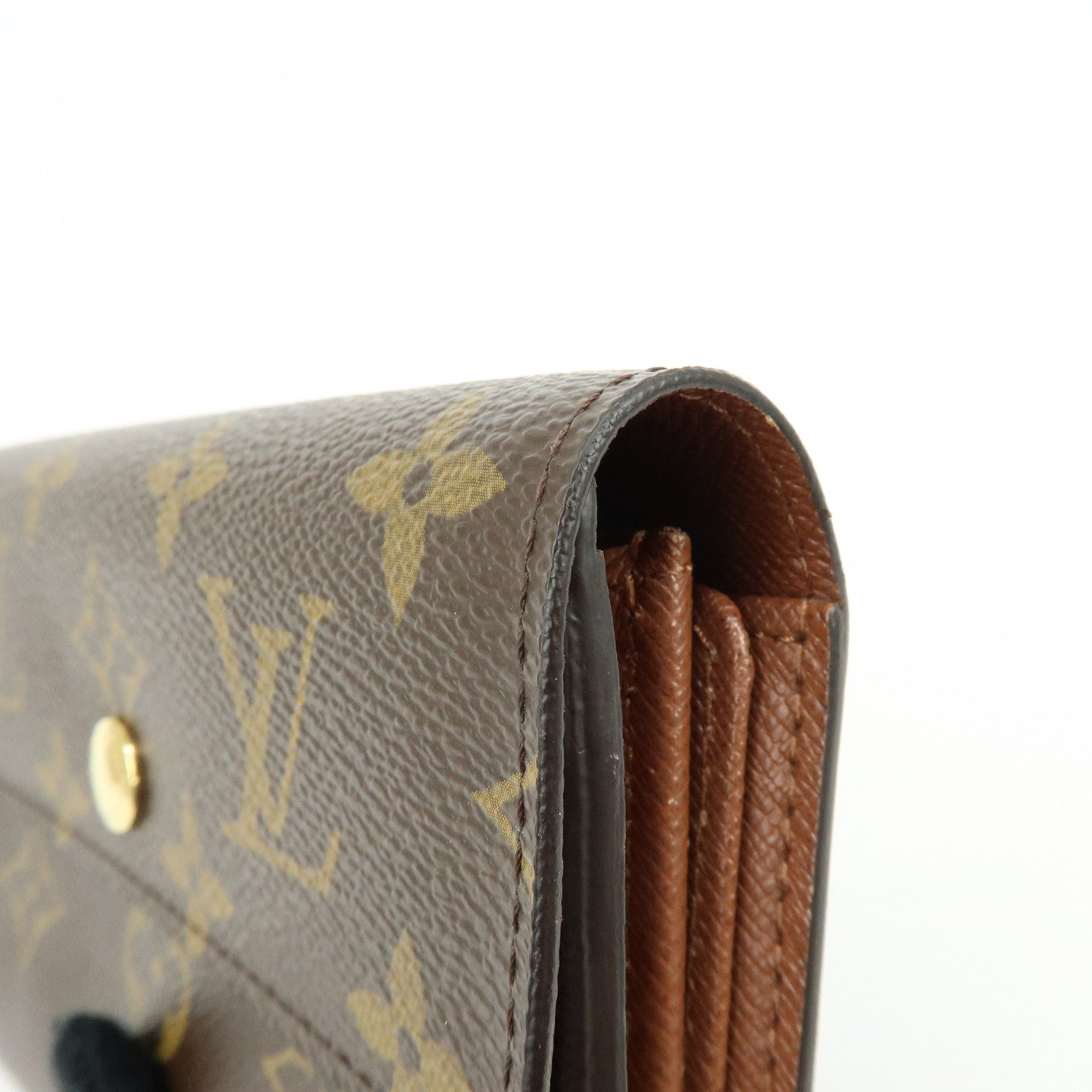 Louis Vuitton Monogram Portefeuille Alexandra Wallet Brown M60047