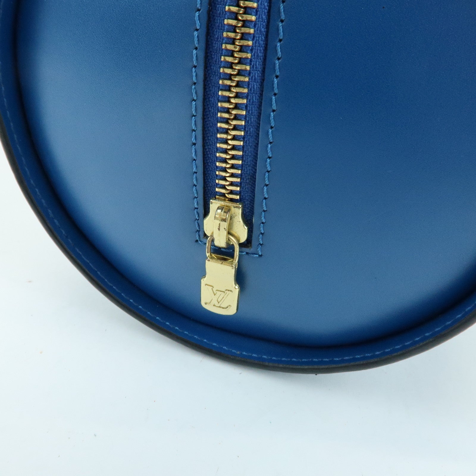 Louis Vuitton Epi Soufflot Shoulder Bag & Pouch Toledo Blue M52225　