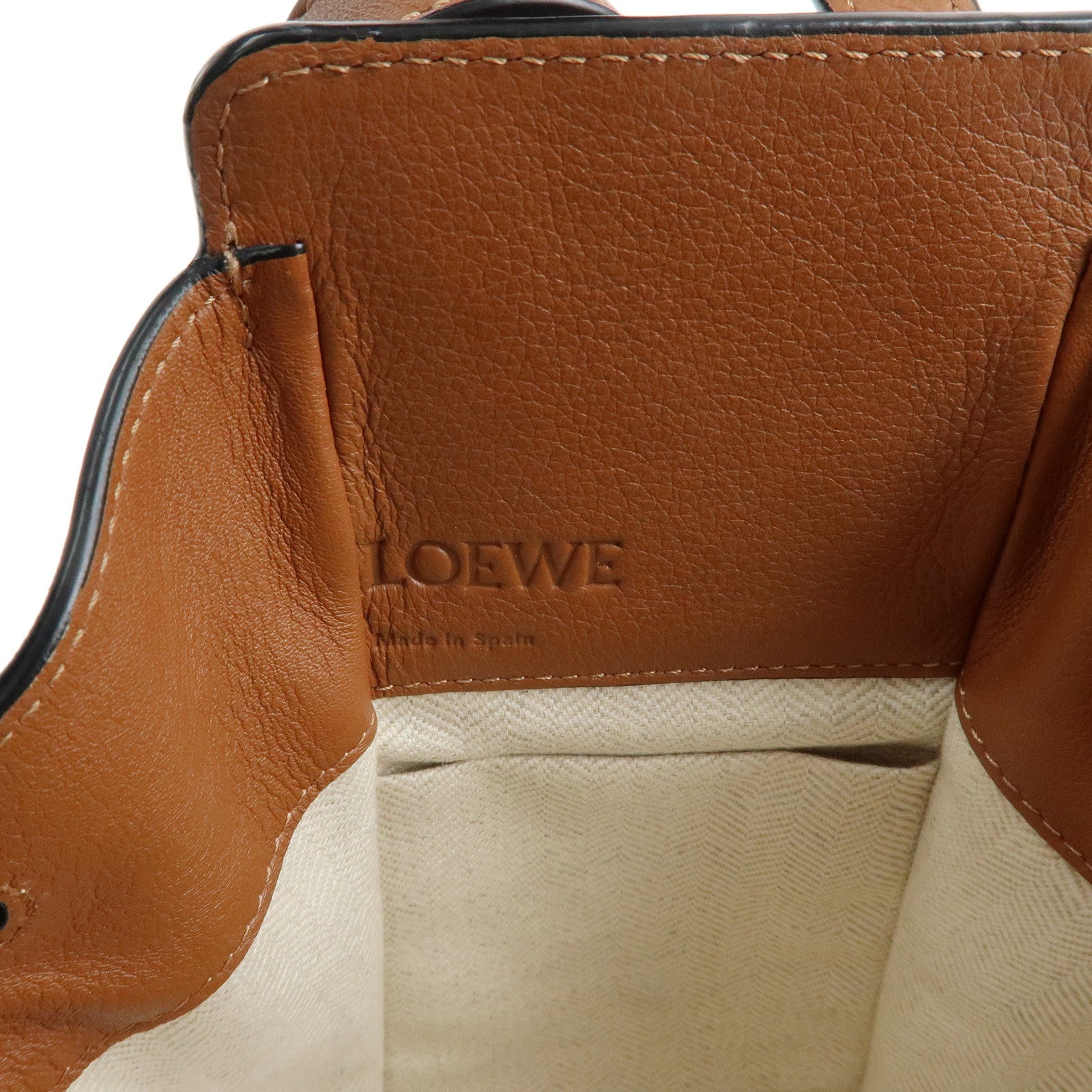 LOEWE Anagram Soft Grain Calf Hammock Mini 2Way Hand Shoulder Bag