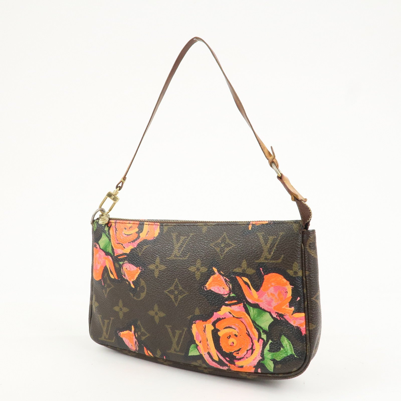 Louis Vuitton Monogram Rose Pochette Accessoires Pouch M48615