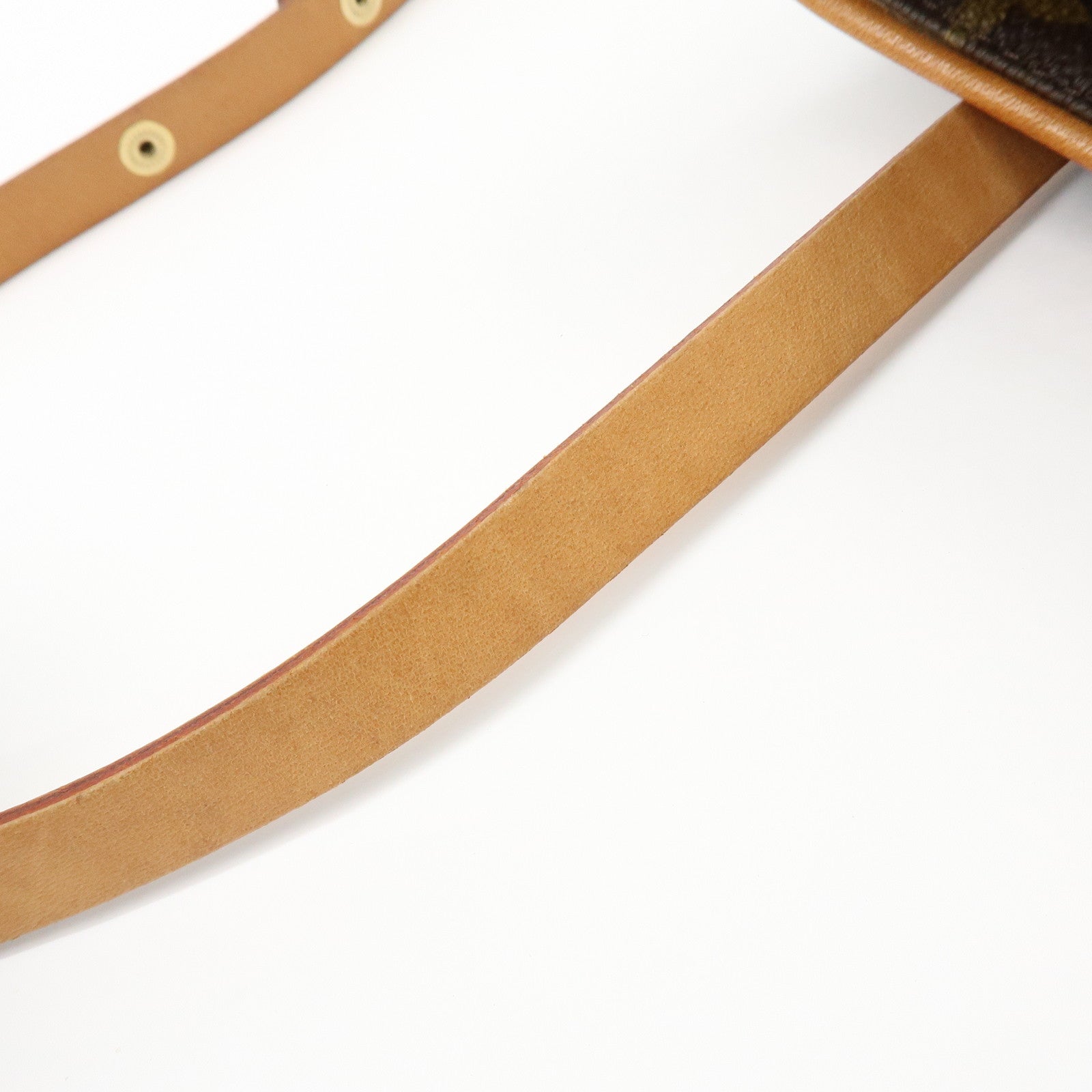 Louis Vuitton Monogram Pochette Florentine Waist Bag Belt XS M51855