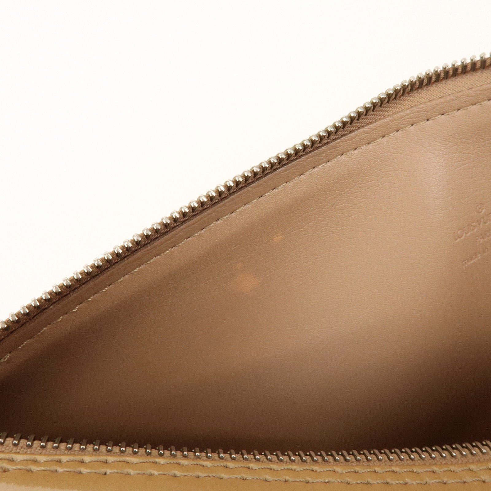 Louis Vuitton Monogram Vernis Bedford Hand Bag Noisette M91329