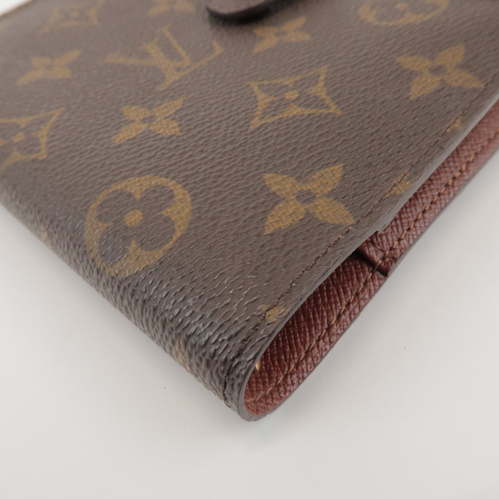 Louis Vuitton Monogram Agenda PM Planner Cover Brown R20005