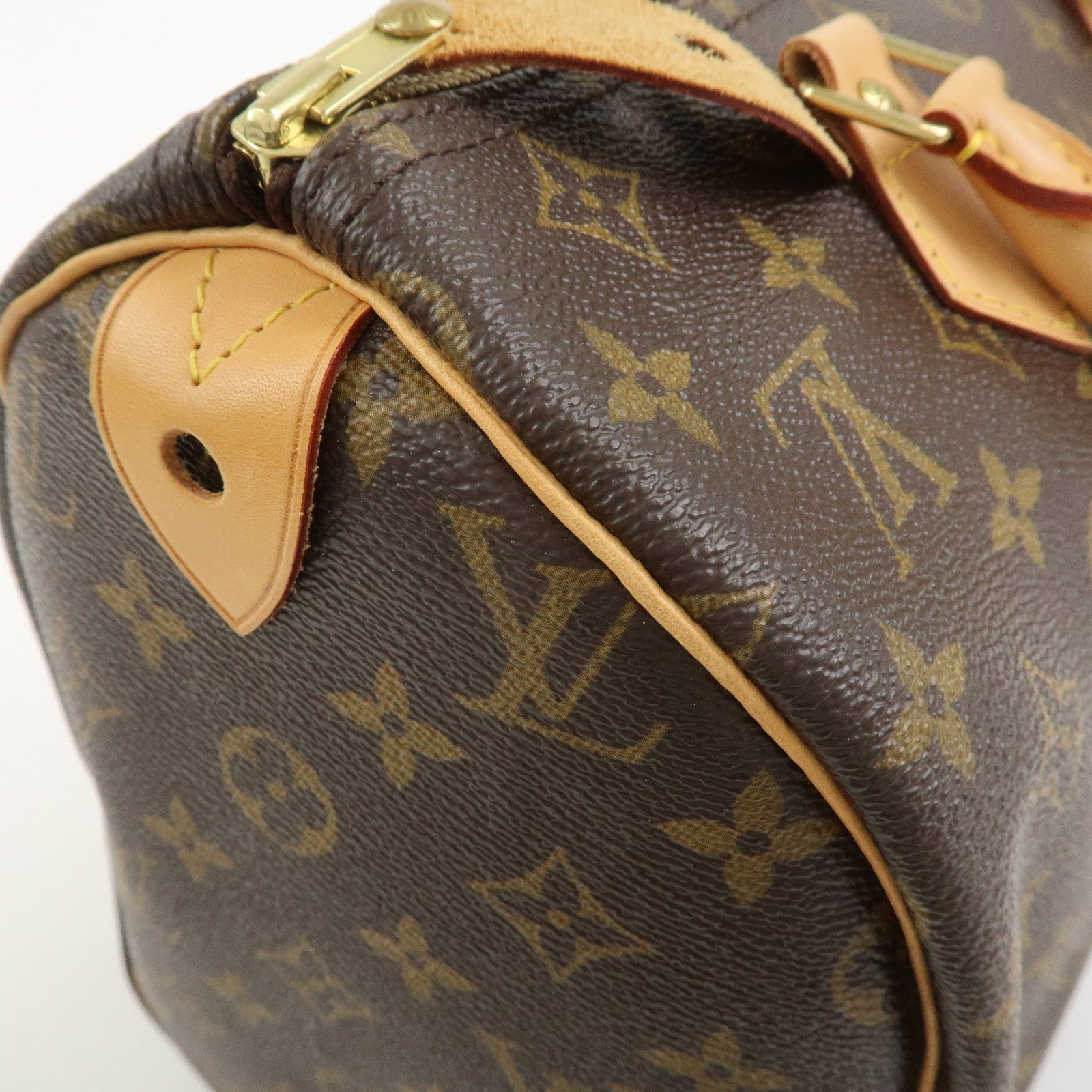 Louis Vuitton Monogram Speedy 30 Boston Bag Hand Bag Brown M41526