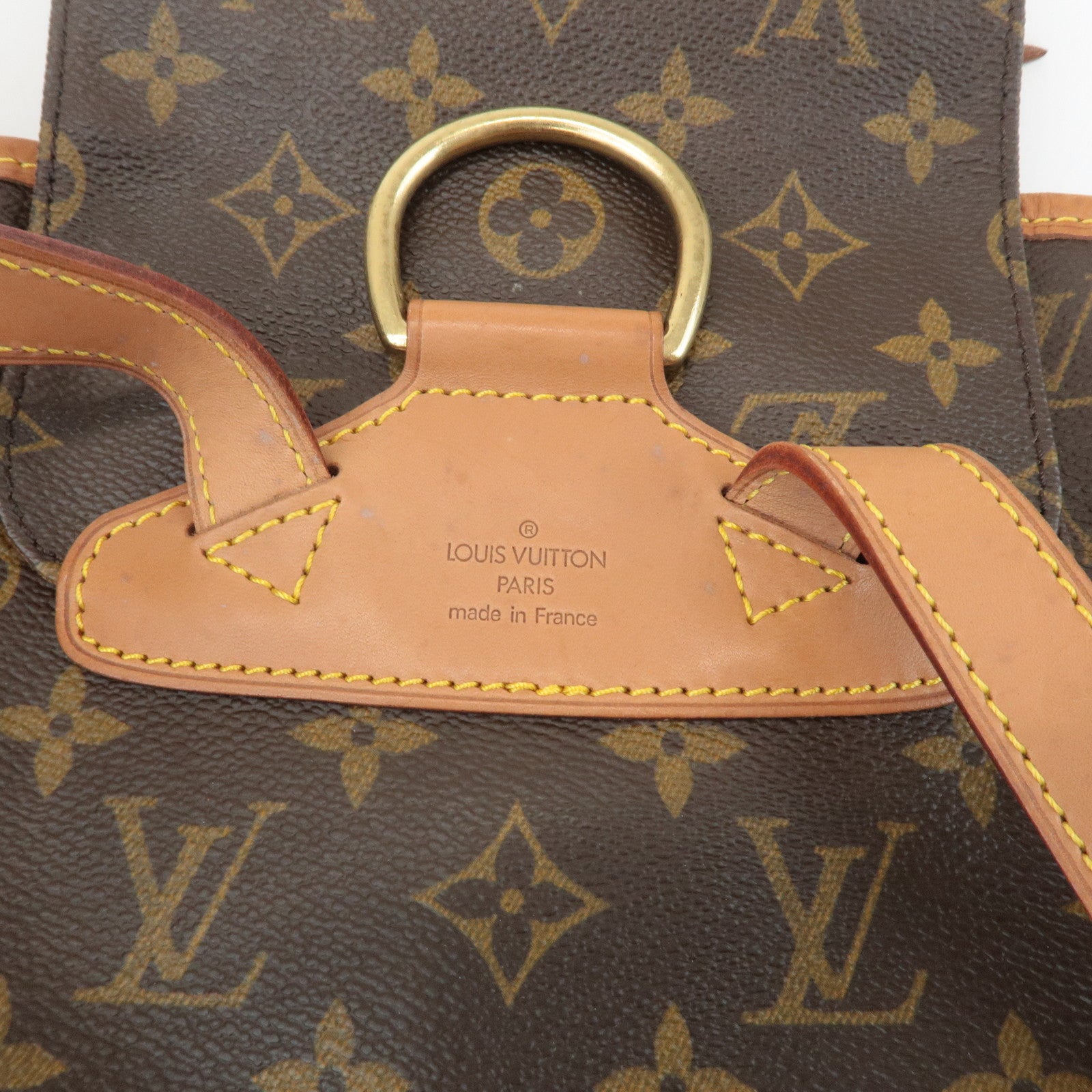 Louis Vuitton Monogram Montsouris MM Backpack Brown M51136