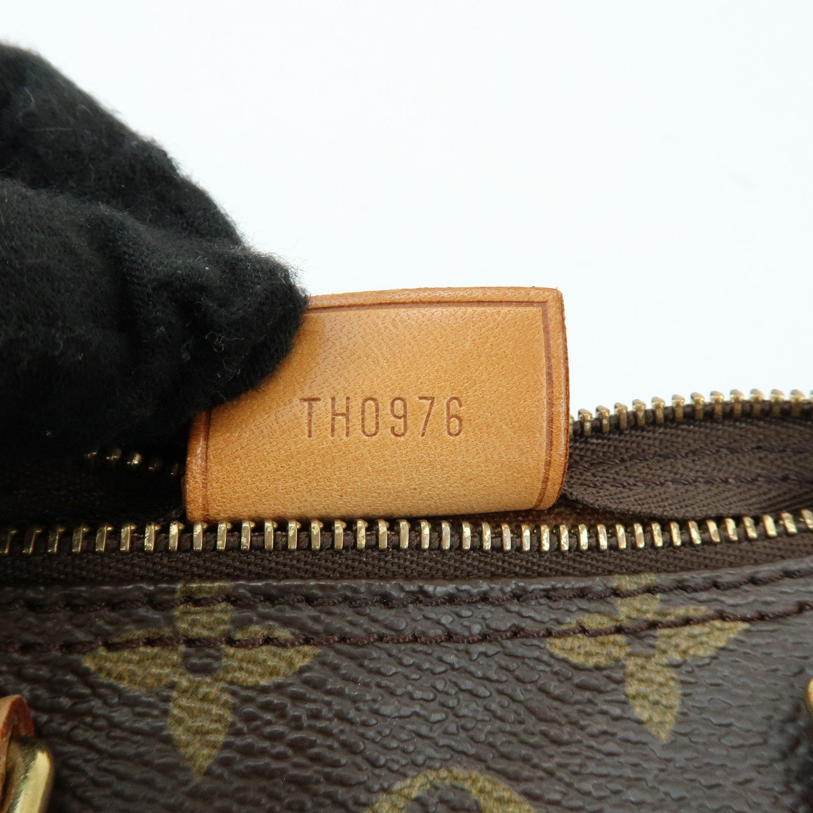 Louis Vuitton Monogram Mini Speedy Hand Shoulder Bag Brown M41534