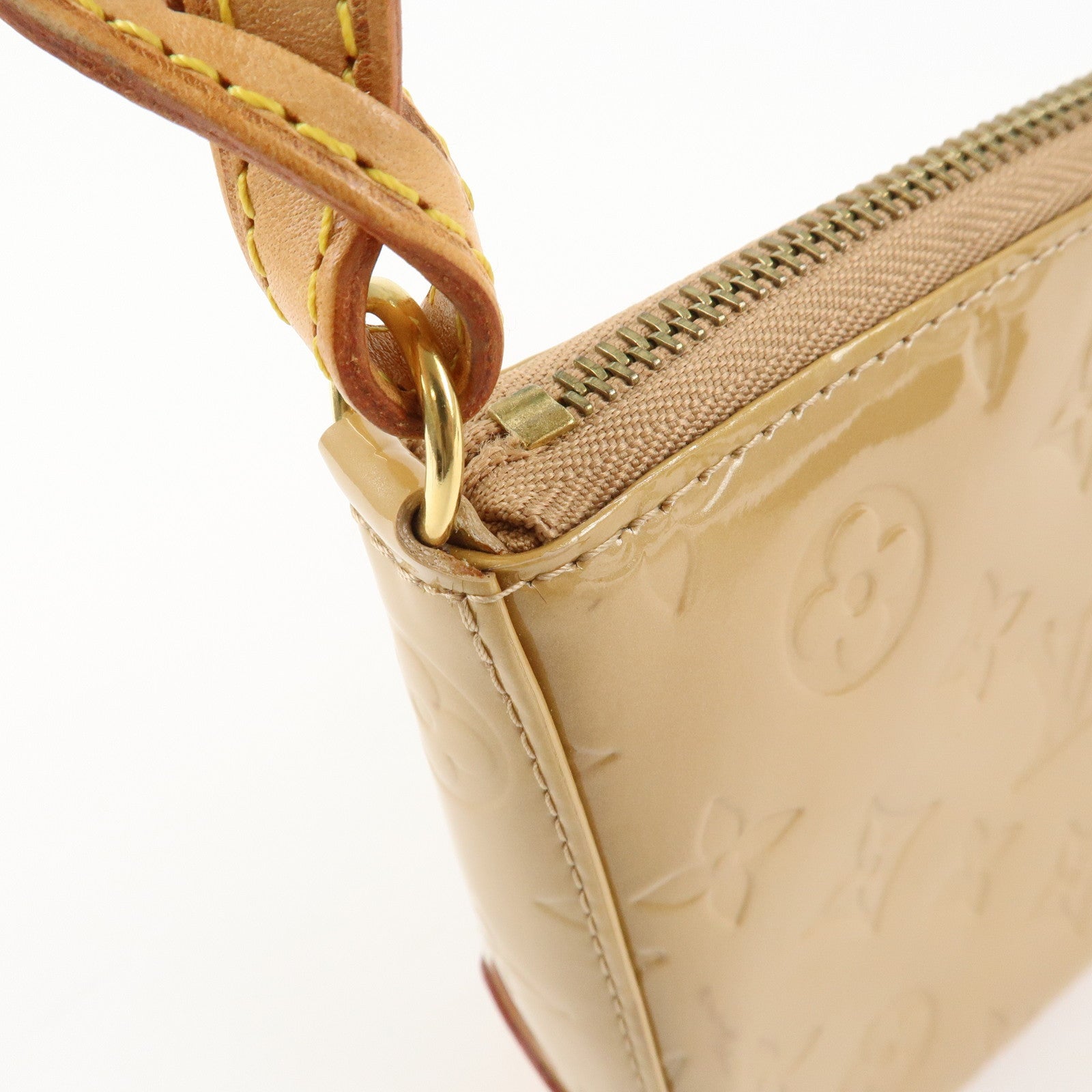Louis Vuitton Monogram Vernis Mallory Square Hand Bag M91197 Used