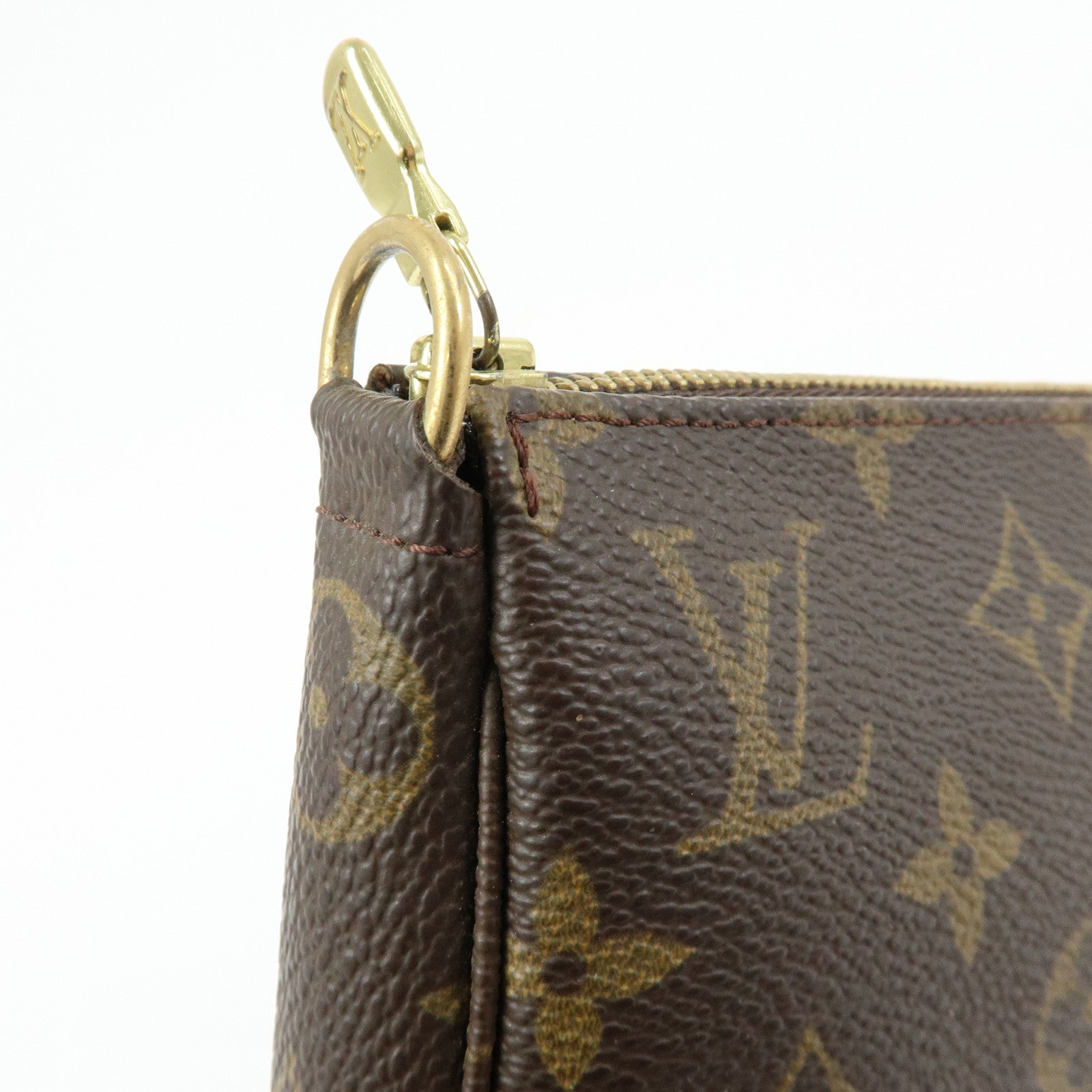 Louis Vuitton Monogram Pochette Accessoires Pouch Hand Bag M51980