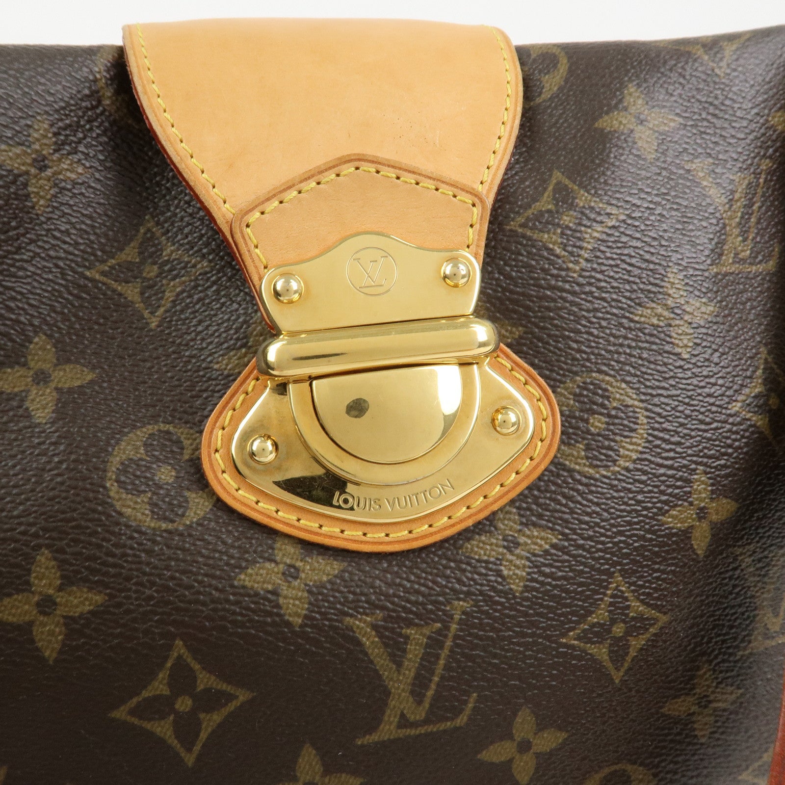 Louis Vuitton Monogram Stresa PM Shoulder Bag Brown M51186