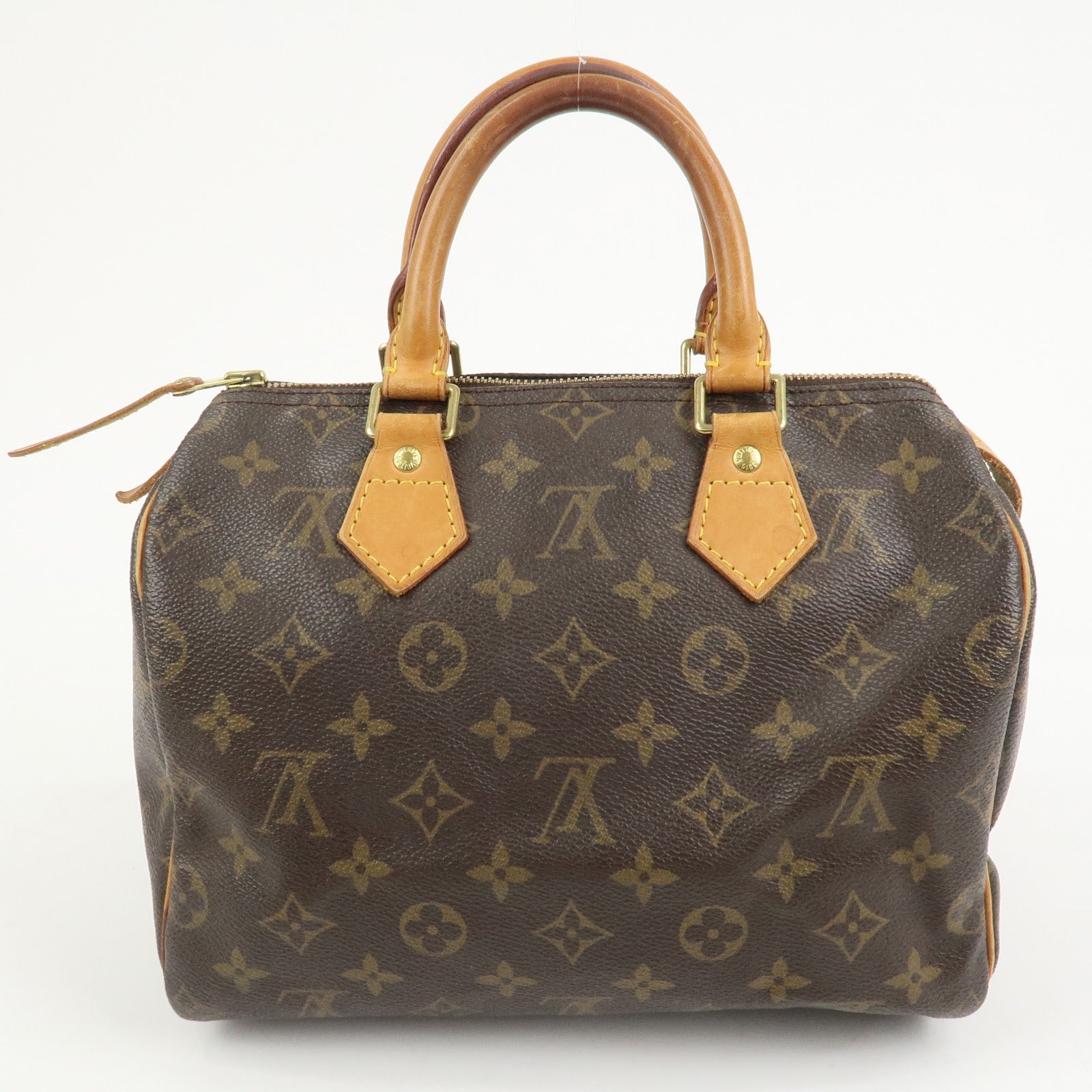 Louis Vuitton Monogram Speedy 25 Boston Bag Hand Bag Brown M41528