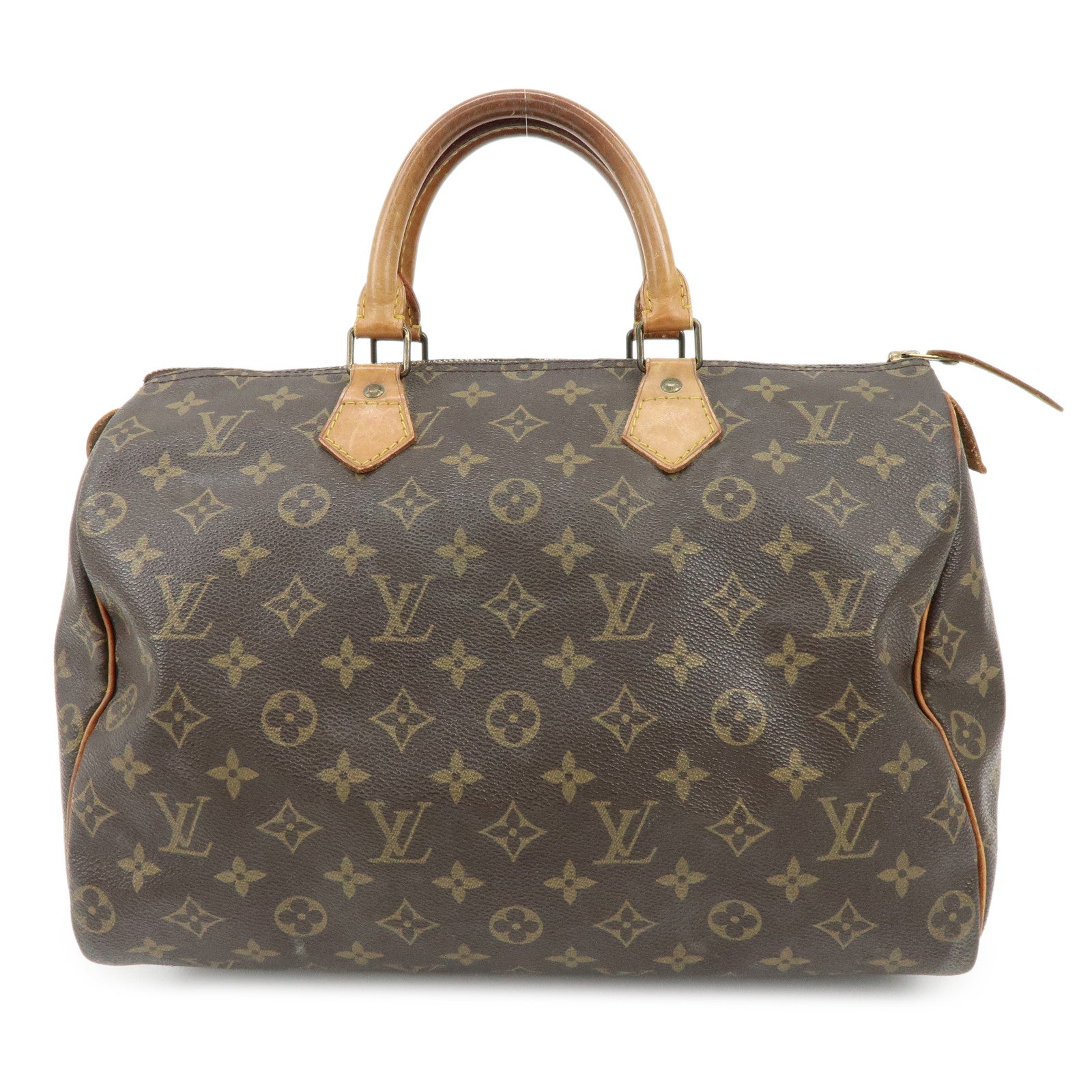 Louis Vuitton Monogram Speedy 35 Boston Bag Hand Bag M41524