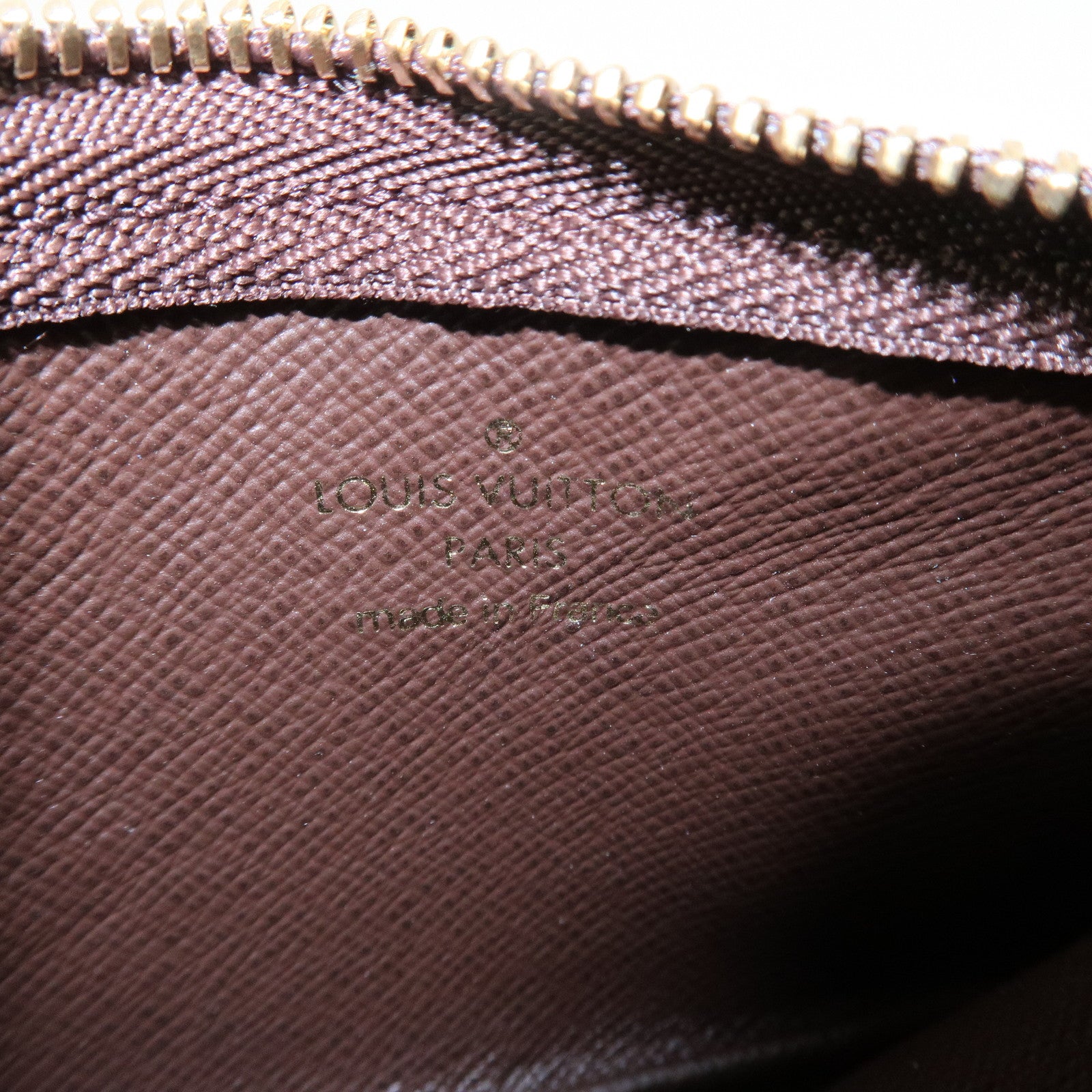 Louis Vuitton Monogram Mini Lin Pochette Cles Coin Case M95230