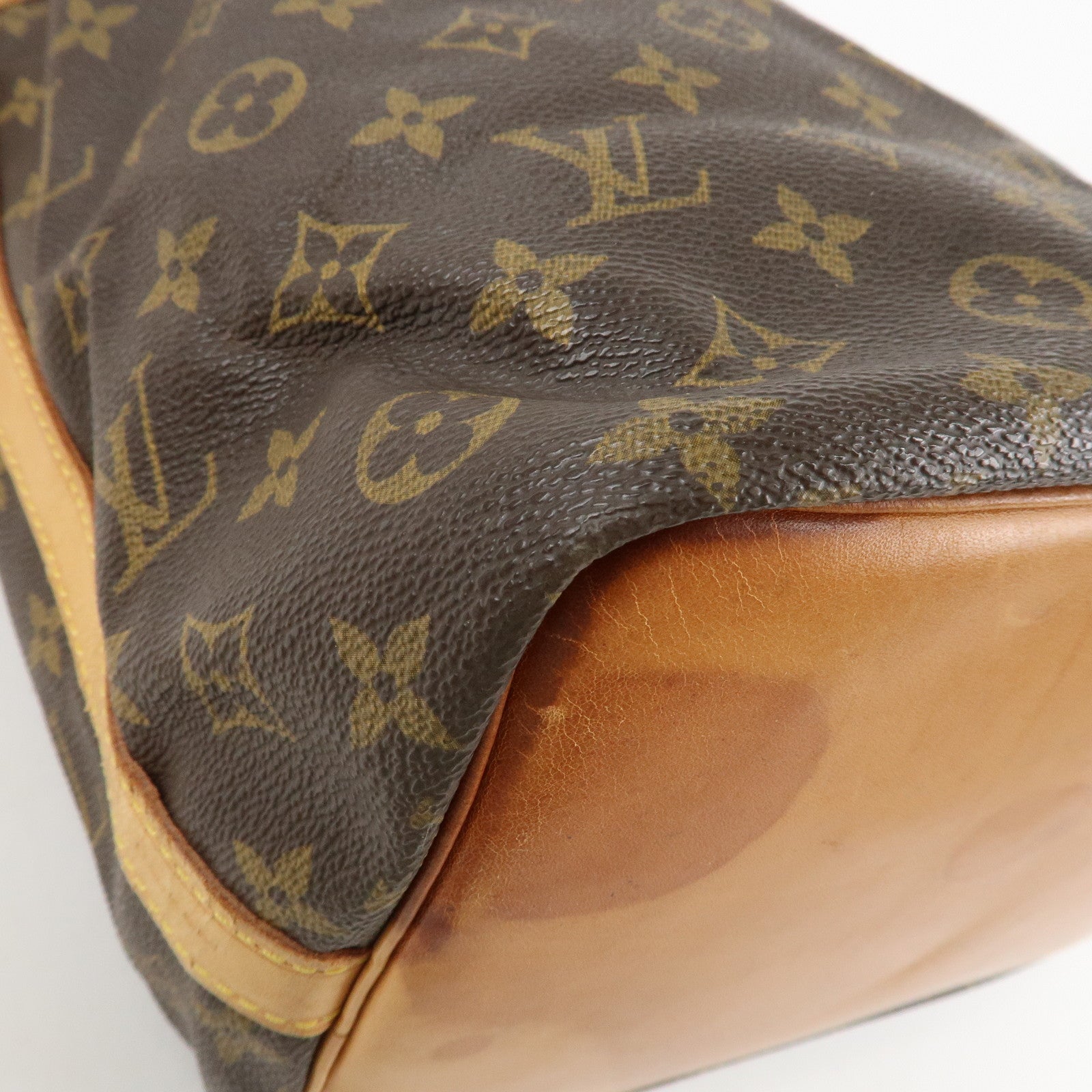 Louis Vuitton Monogram Petit Noe Shoulder Bag Brown M42226 Used