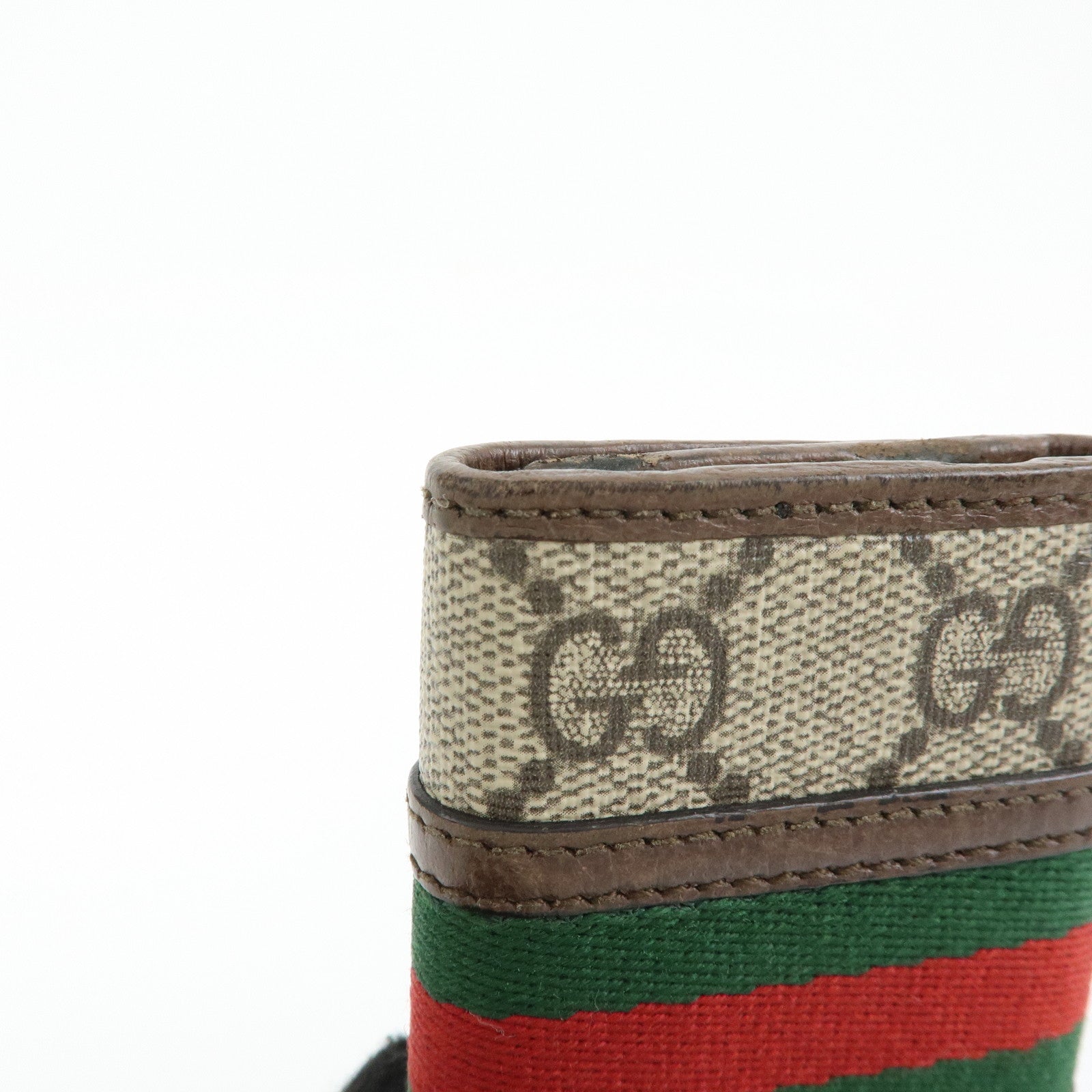 GUCCI GG Marmont Sherry GG Supreme Leather 6 Ring Key Case 603732