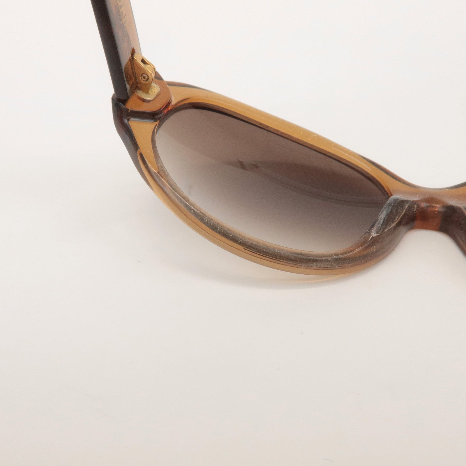Louis Vuitton Obsession Rond Plastic Sunglasses 59笆｡17 Brown Z0032E