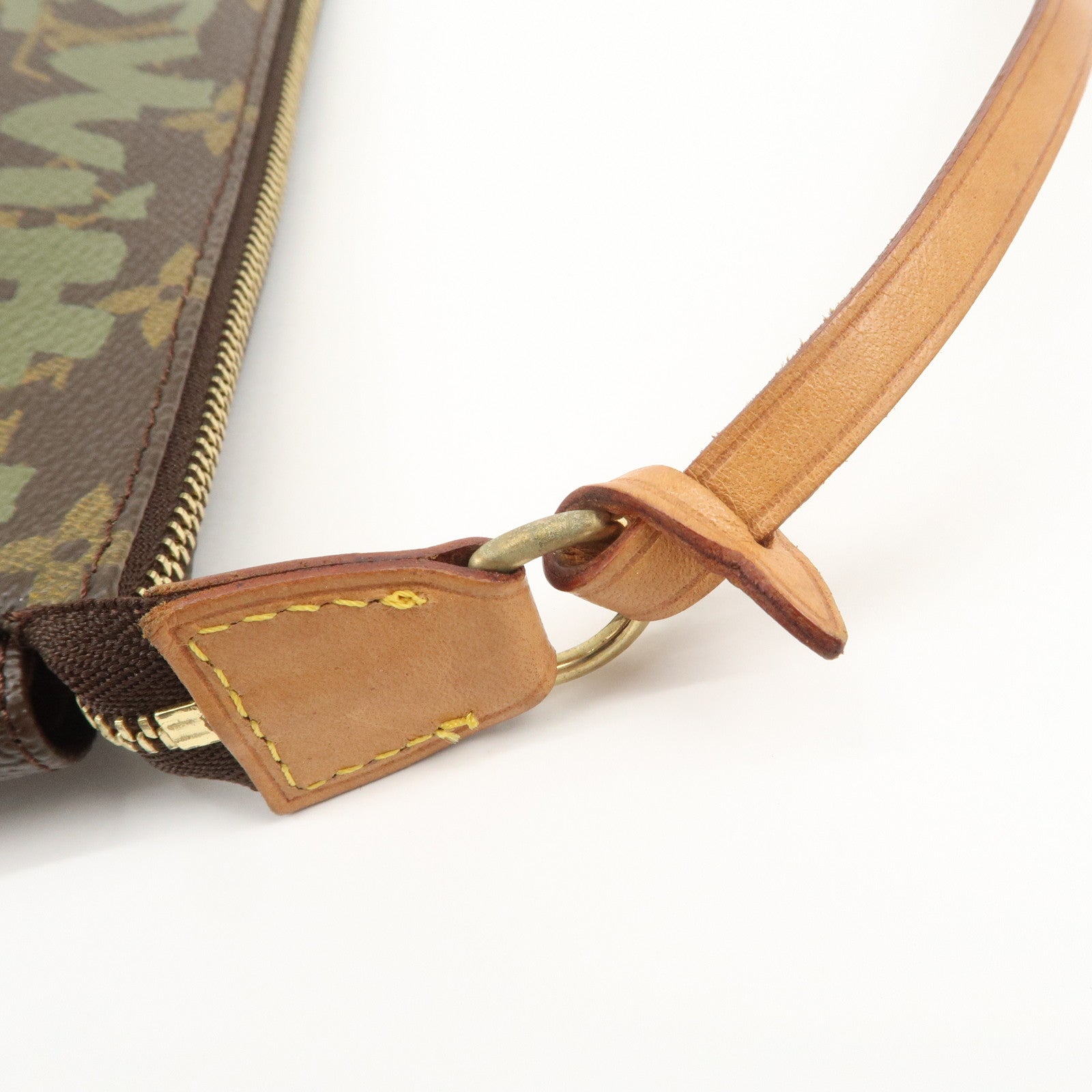 Louis Vuitton Monogram Graffiti Pochette Accessoires HandBag M92191