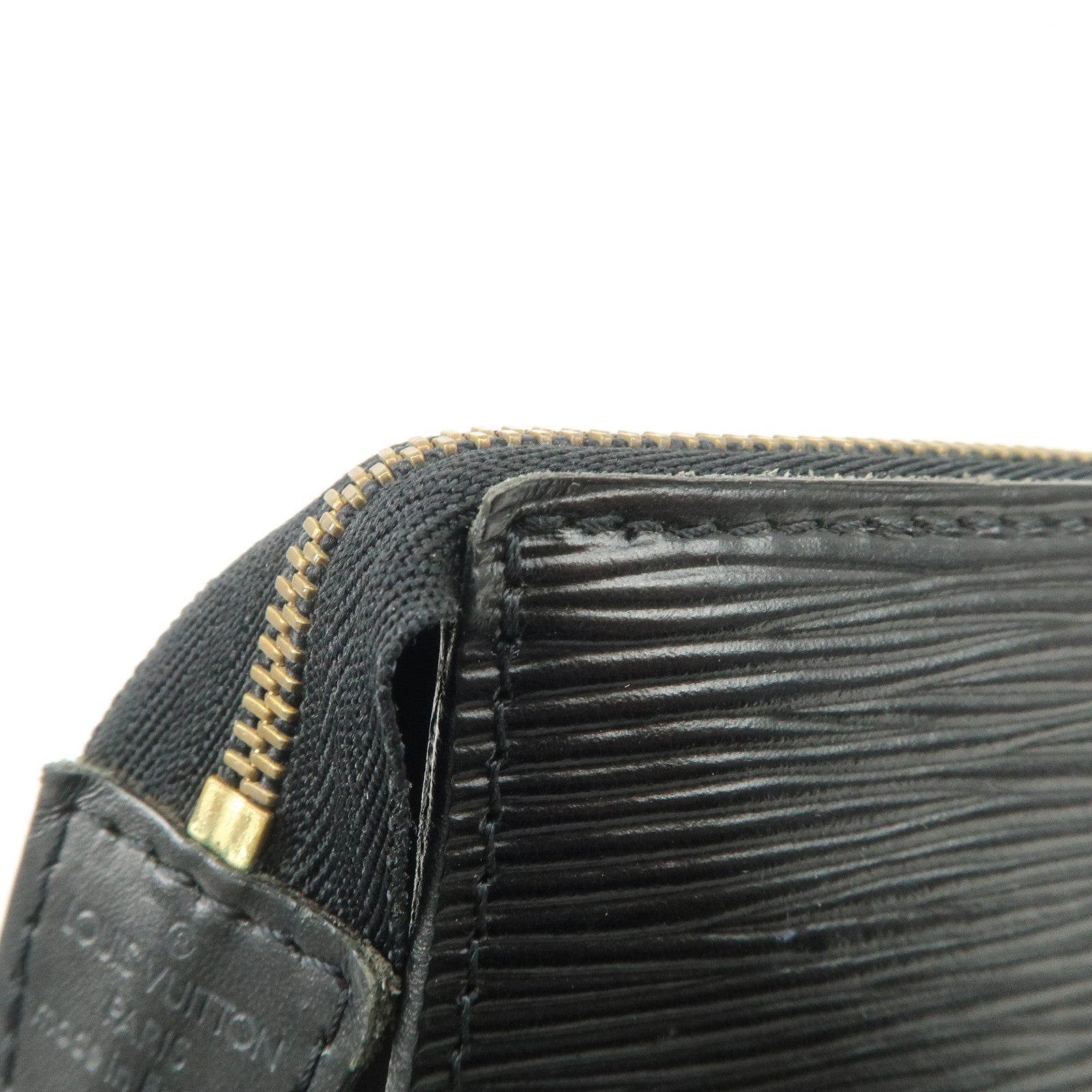 Louis Vuitton Epi Pochette Accessoires Pouch Noir Black M52952 Used