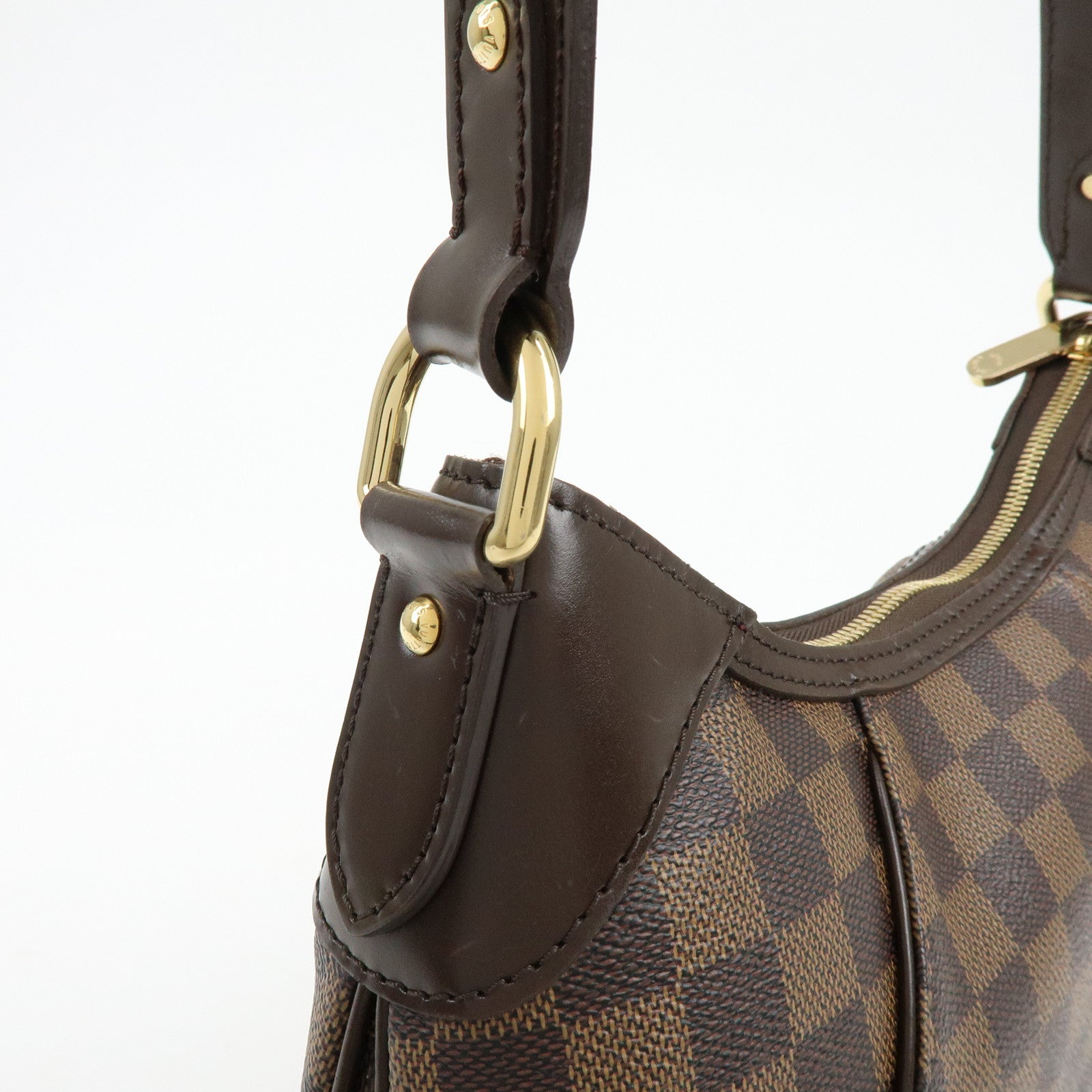 Louis Vuitton Damier Ebene Thames PM Shoulder Bag Hand Bag N48180