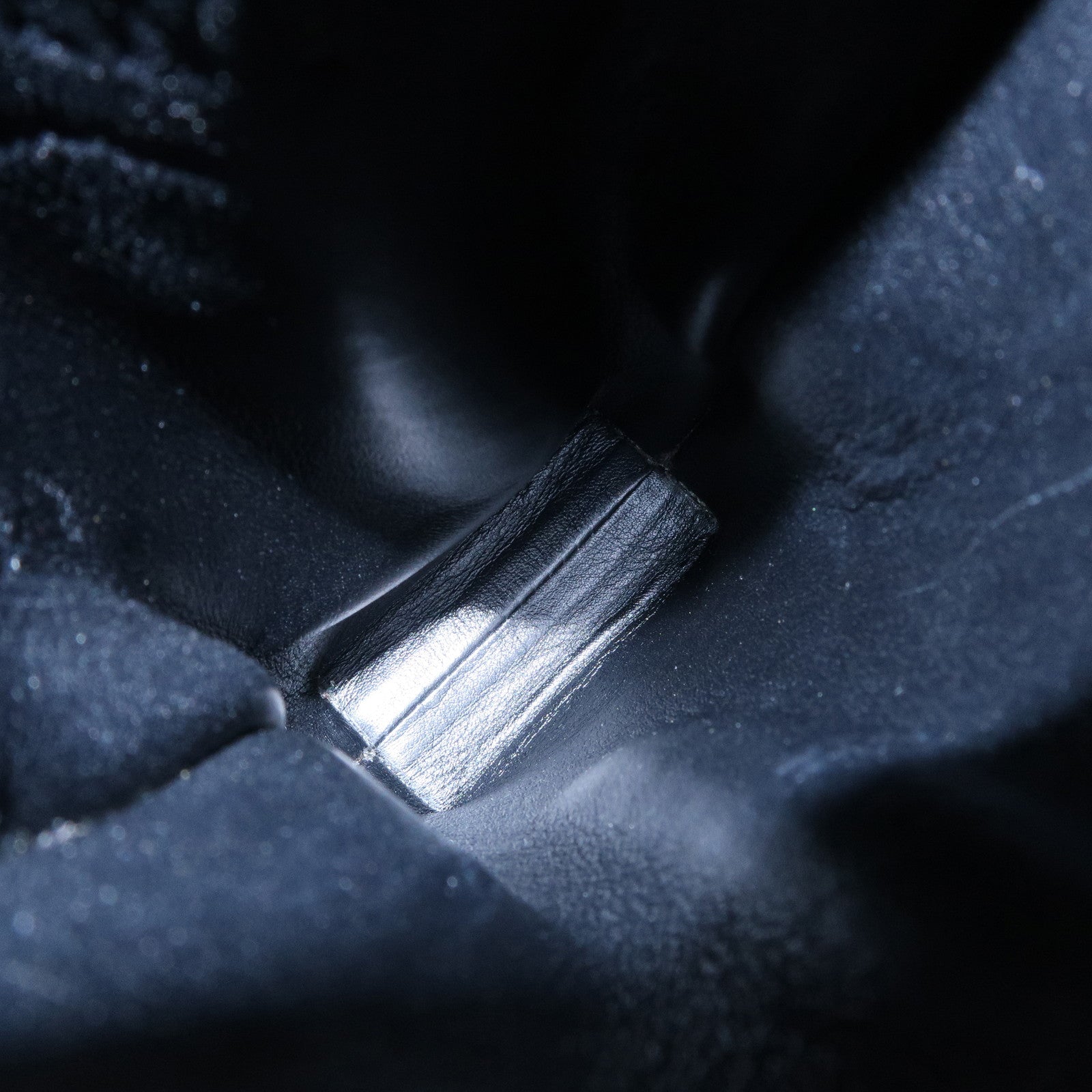 LOEWE Anagram Logo Calf Leather Shoulder Bag Crossbody Bag Black