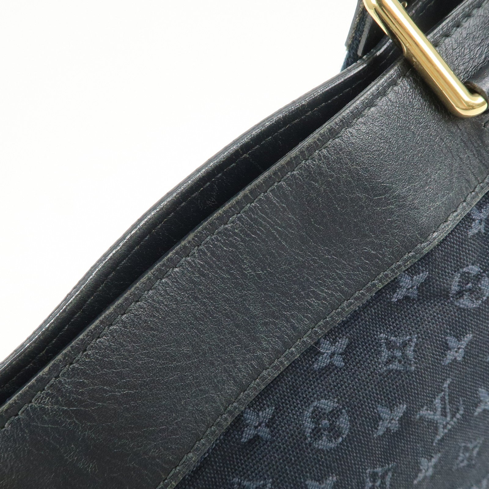 Louis Vuitton Monogram Mini Canvas Lucille GM Tote Bag Blue M92679