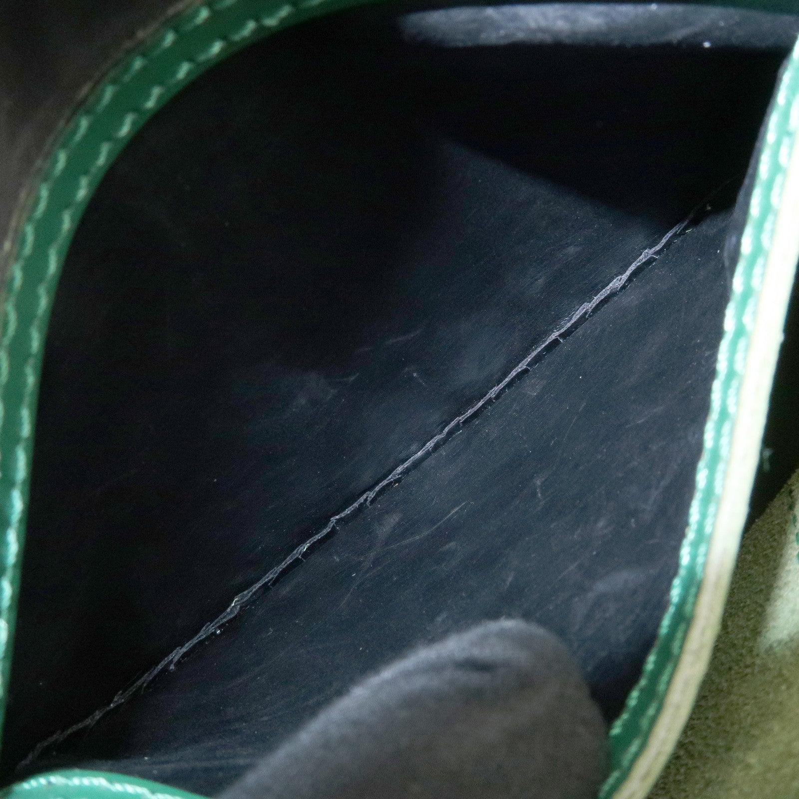 Louis Vuitton Epi Speedy 25 Hand Bag Boston Bag Borneo Green M43014