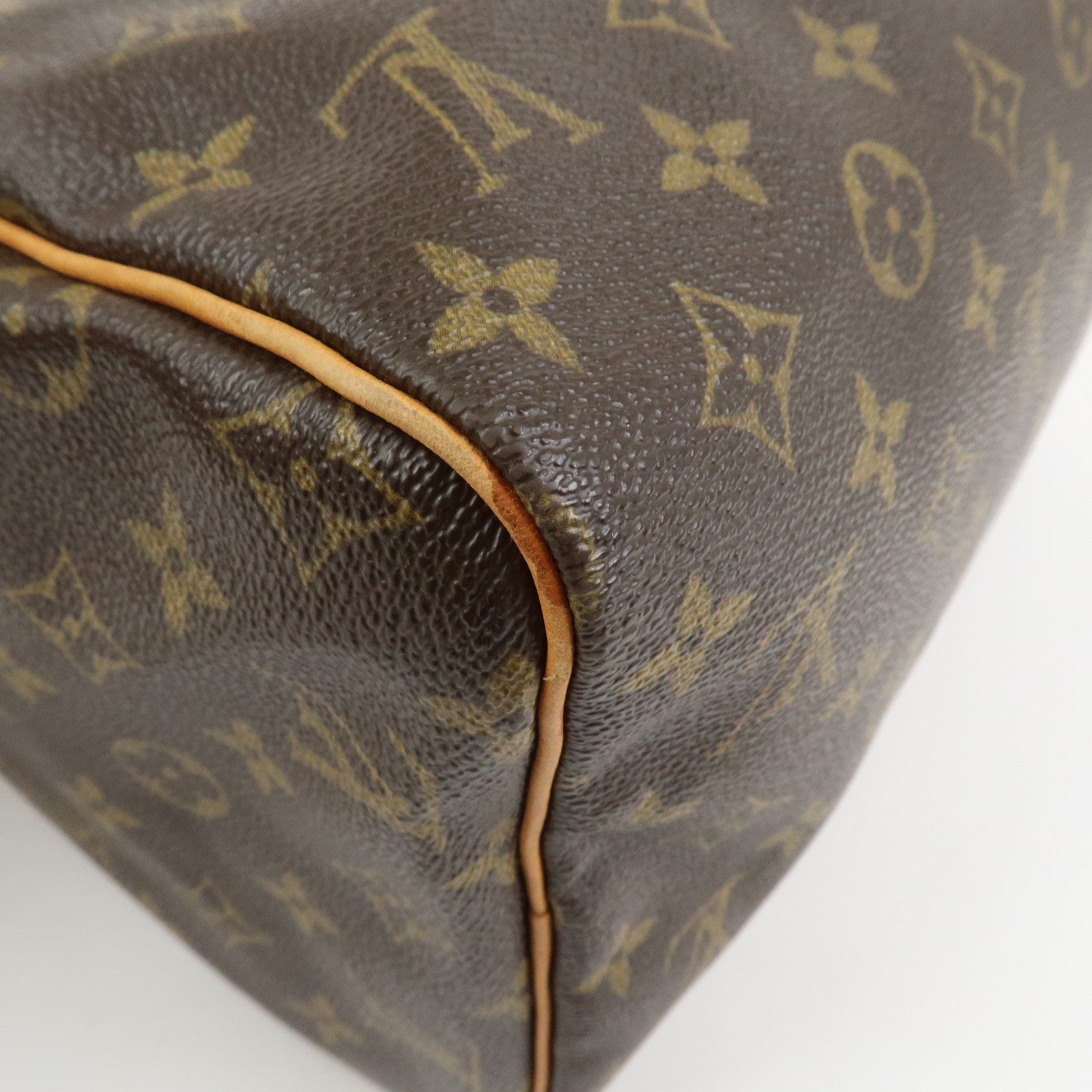 Louis Vuitton Monogram Speedy 30 Boston Bag Hand Bag Brown M41526
