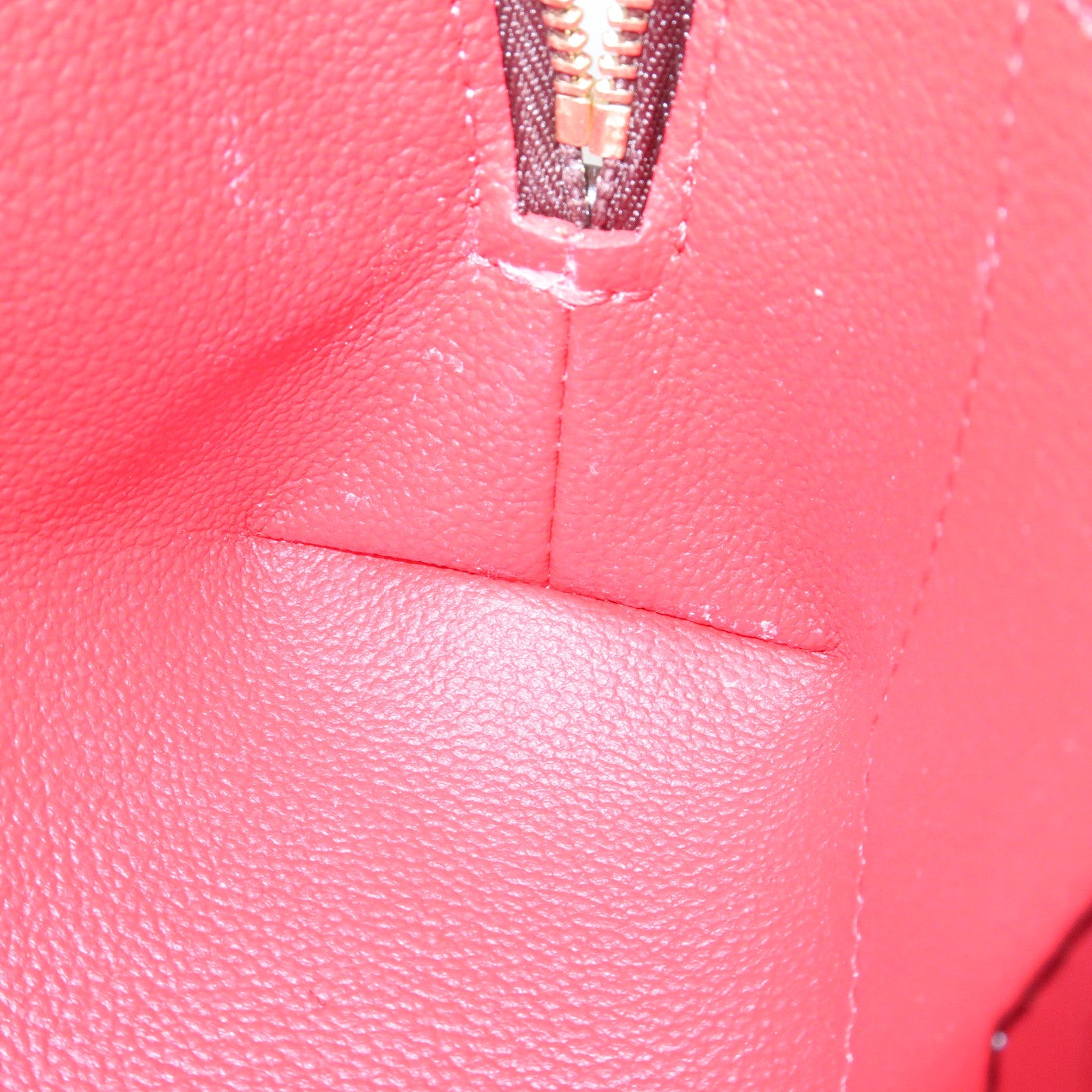 Louis Vuitton Damier Ebene Pochette Cosmetic PM Pouch Brown N47516