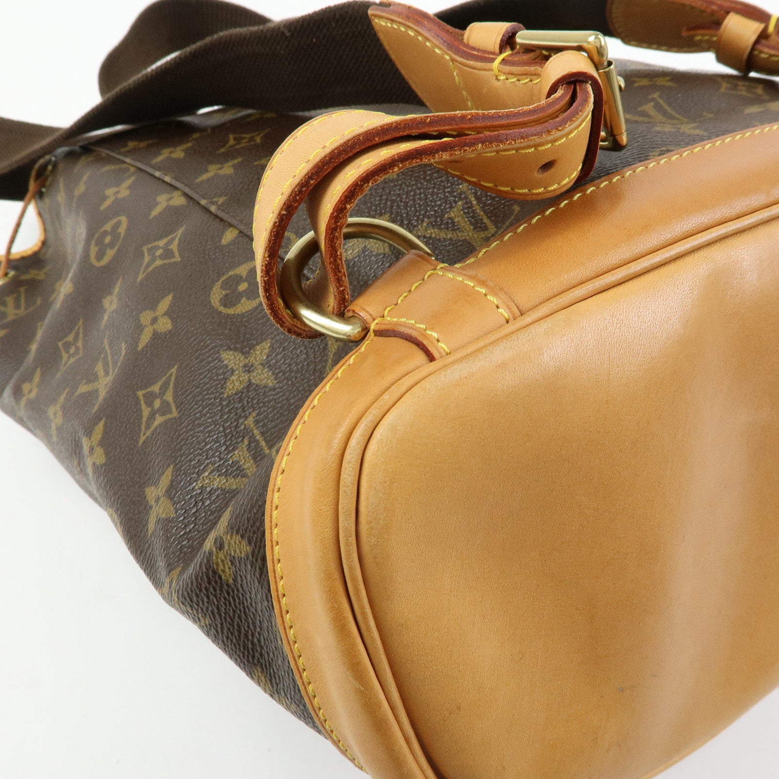 Louis Vuitton Monogram Montsouris GM Backpack Brown M51135