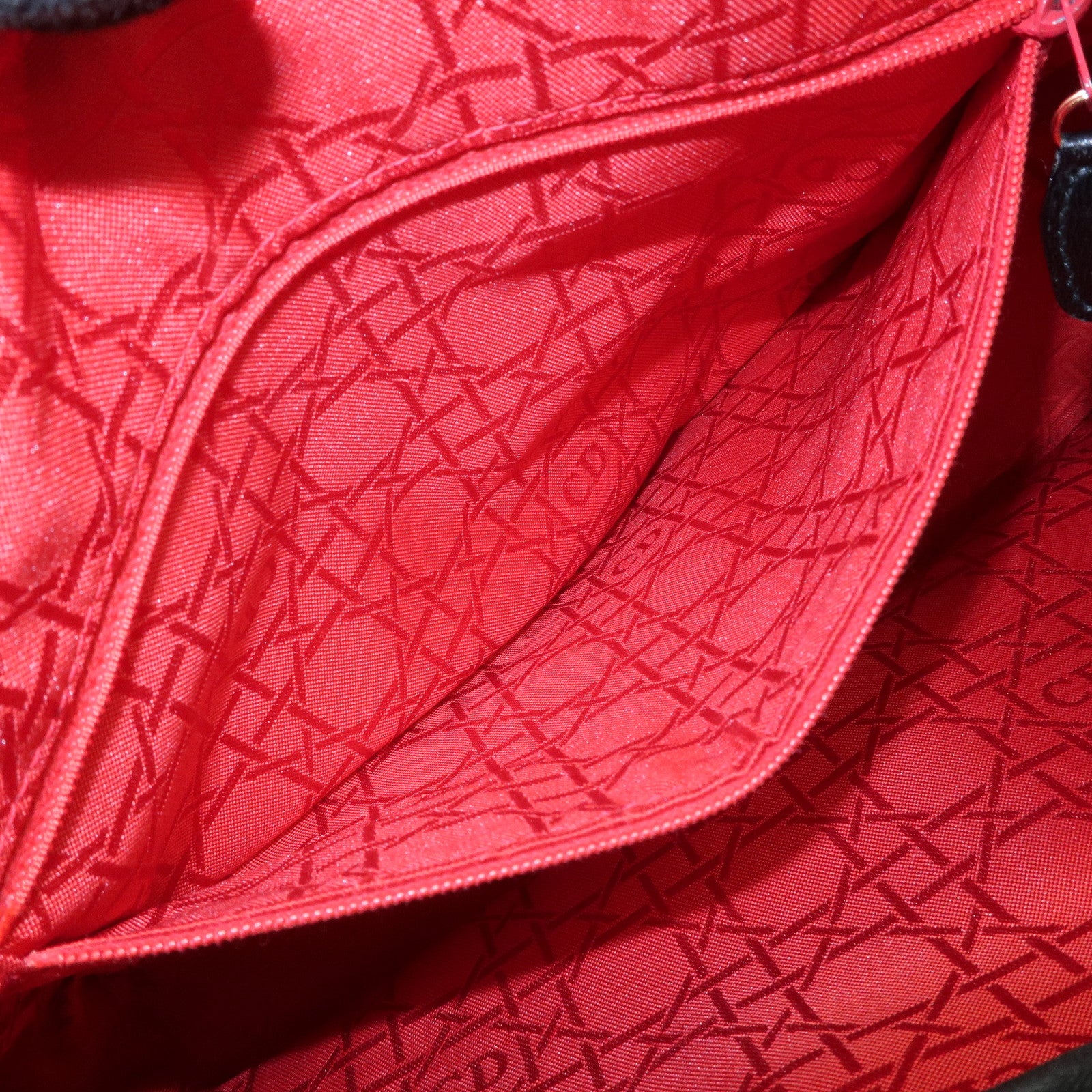 Christian Dior Canage Lady Dior Leather Large Hand Bag Tote Bag