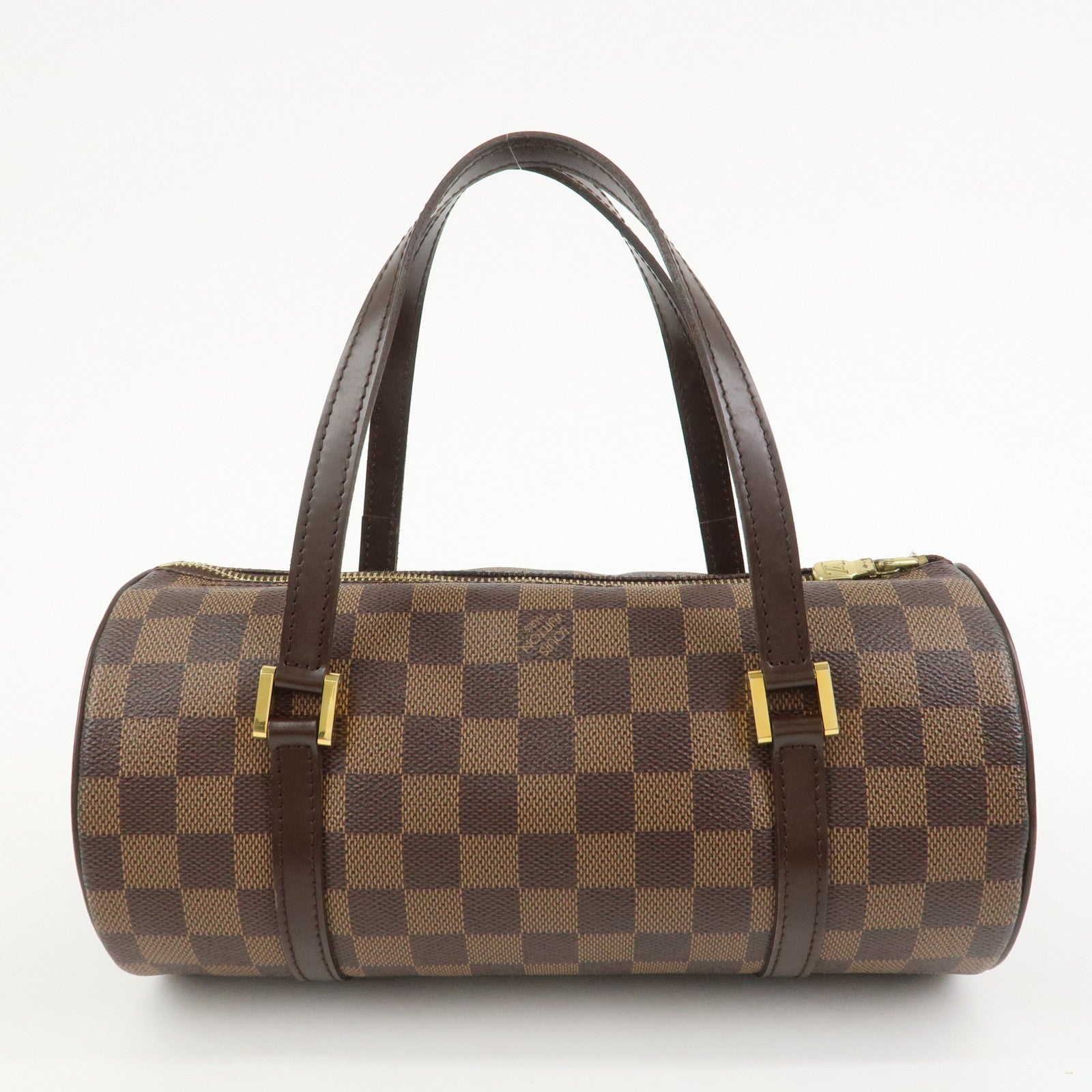 Louis Vuitton Damier Ebene Papillon 26 Hand Bag Brown N51304