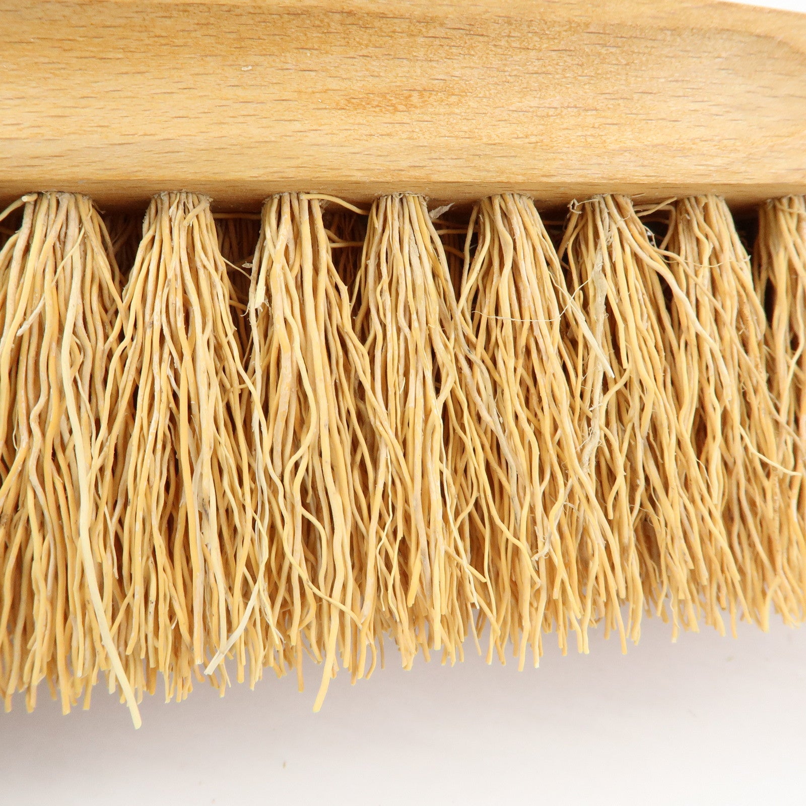 HERMES Logo Wood Horse Brush Grooming Brush Natural