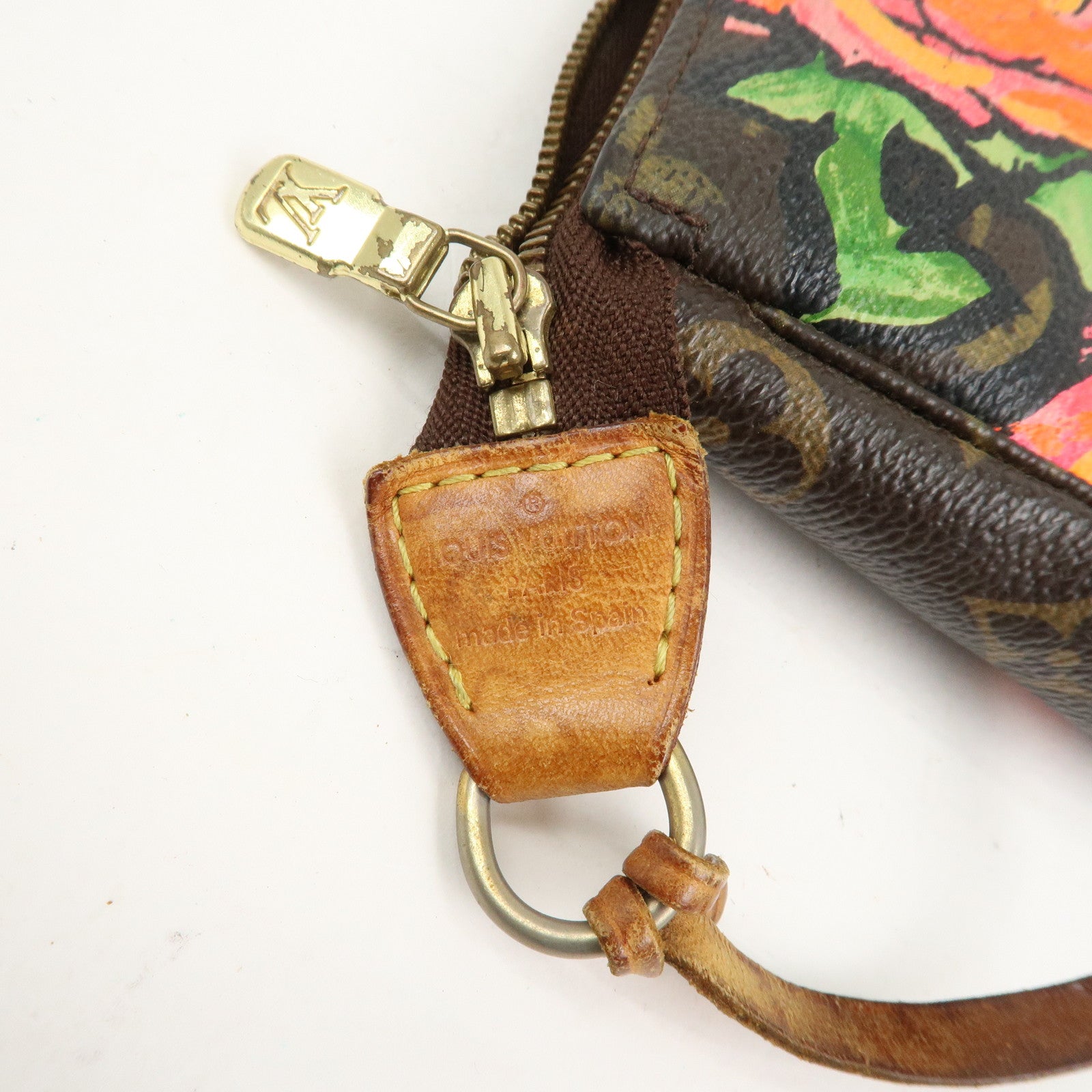 Louis Vuitton Monogram Rose Pochette Accessoires Pouch M48615