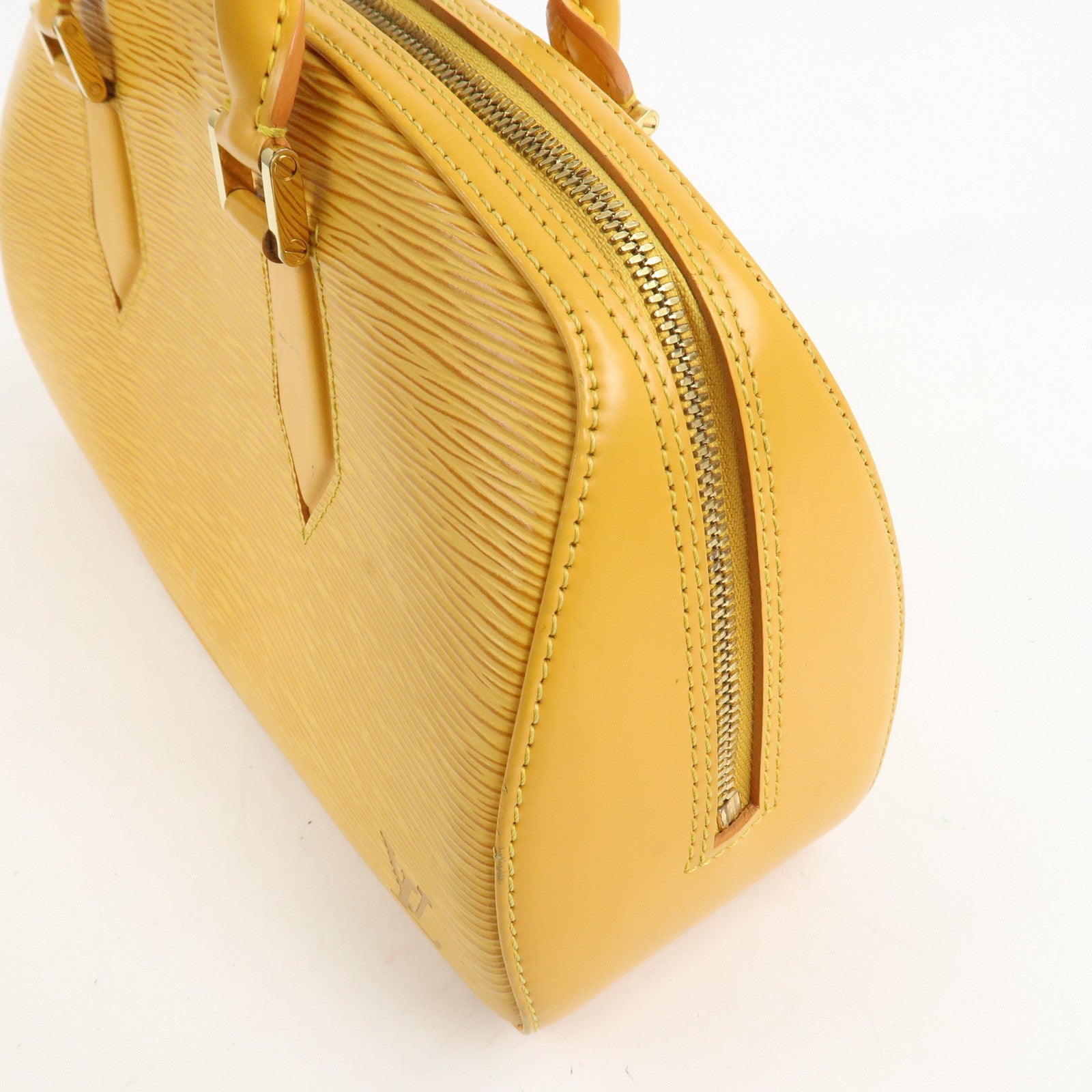 Louis Vuitton Epi Jasmine Hand Bag Tassilli Yellow M52089